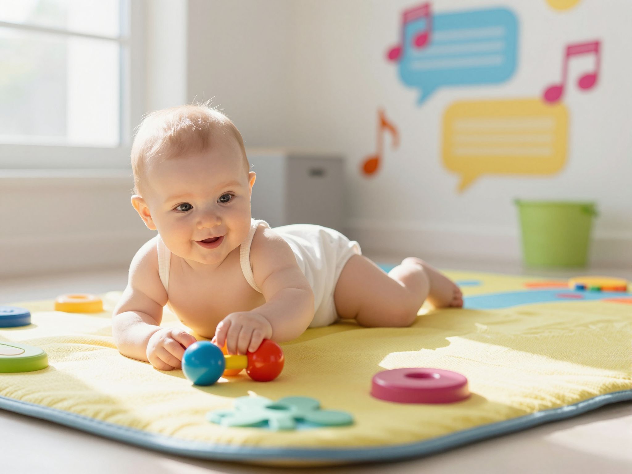 A korai kommunikáció segíti a gyermek fejlődését.