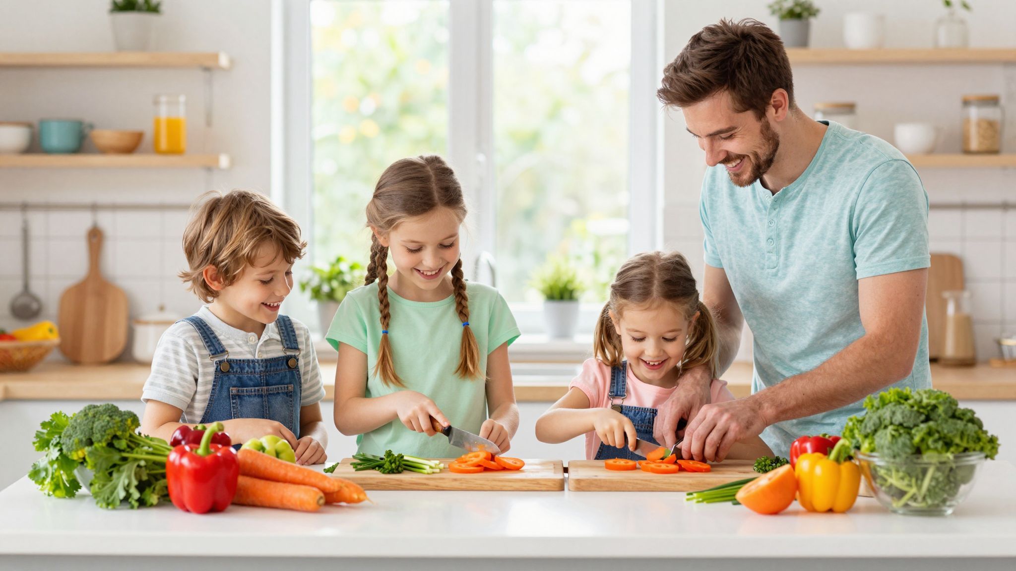 A közös főzés javítja a családi kötelékeket és élvezetet nyújt.