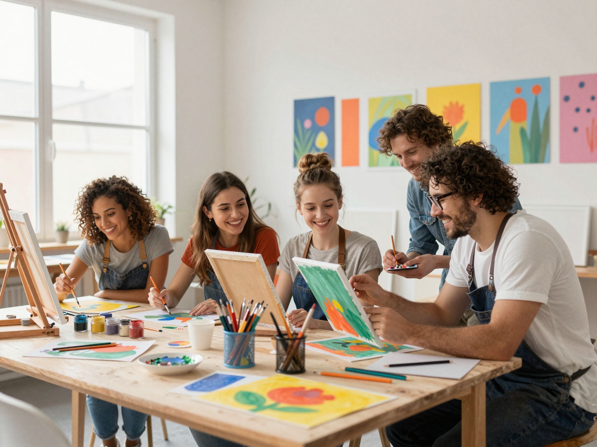 A közösségi alkotás erősíti a szociális készségeket.