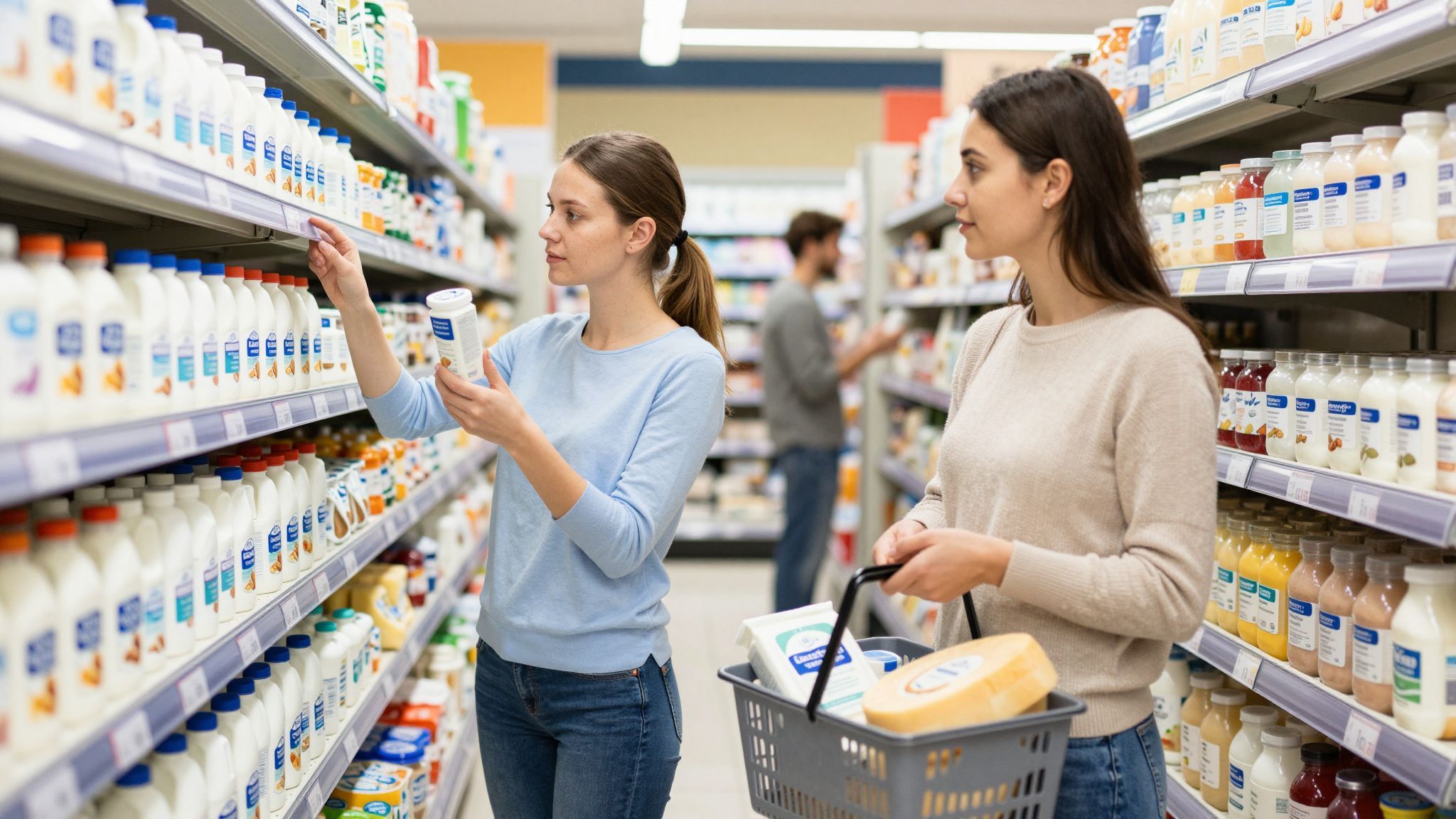 A laktózmentes termékek jelölése nem mindig megbízható.