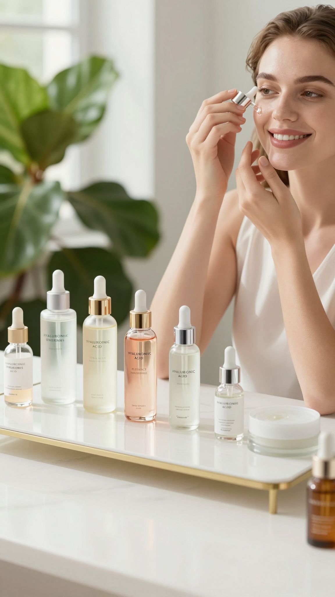 A hialuronsav hidratál, feszesít és fiatalosít bőrt.