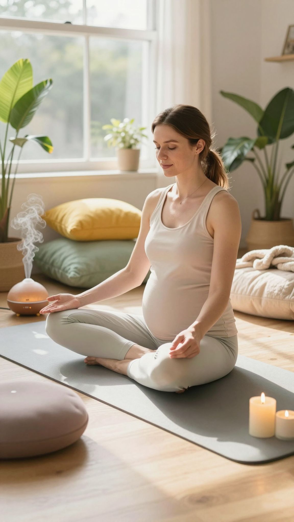 A relaxáció segíti a fájdalomcsillapítást a szülés alatt.