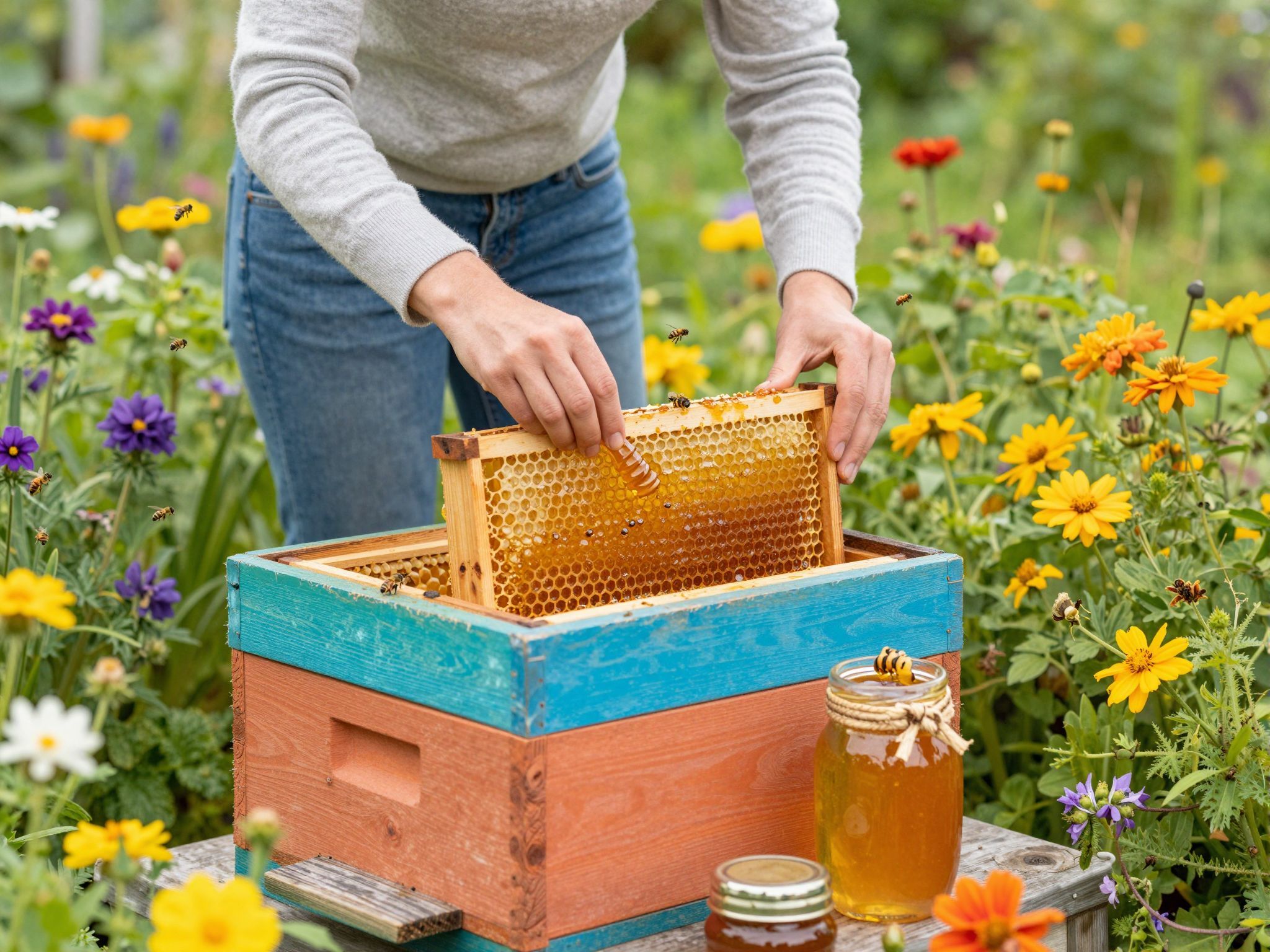 A méhviasz kiváló természetes alapanyag kozmetikumokhoz.