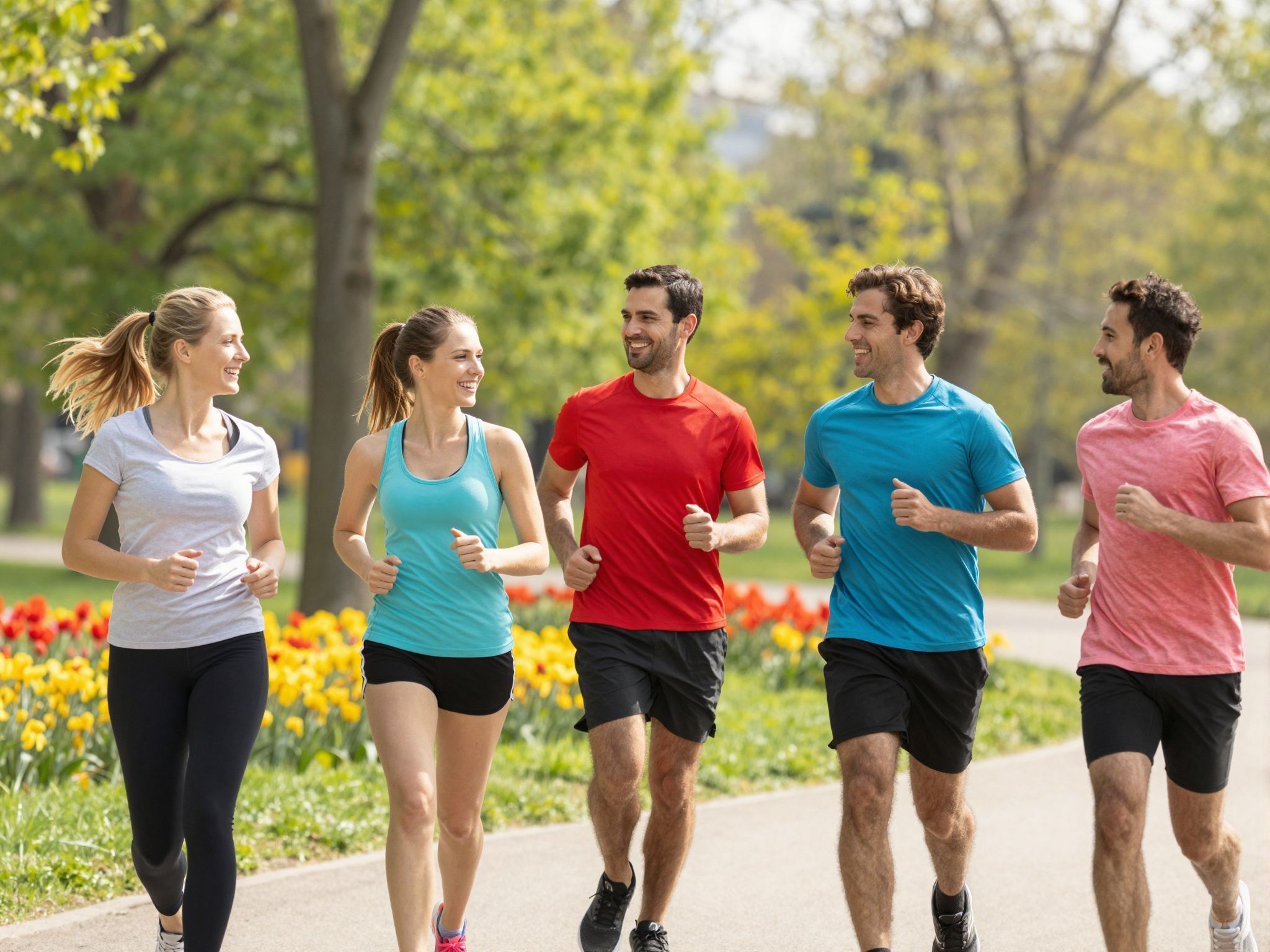 A közösségi futás csökkenti a stresszt és javítja a hangulatot.
