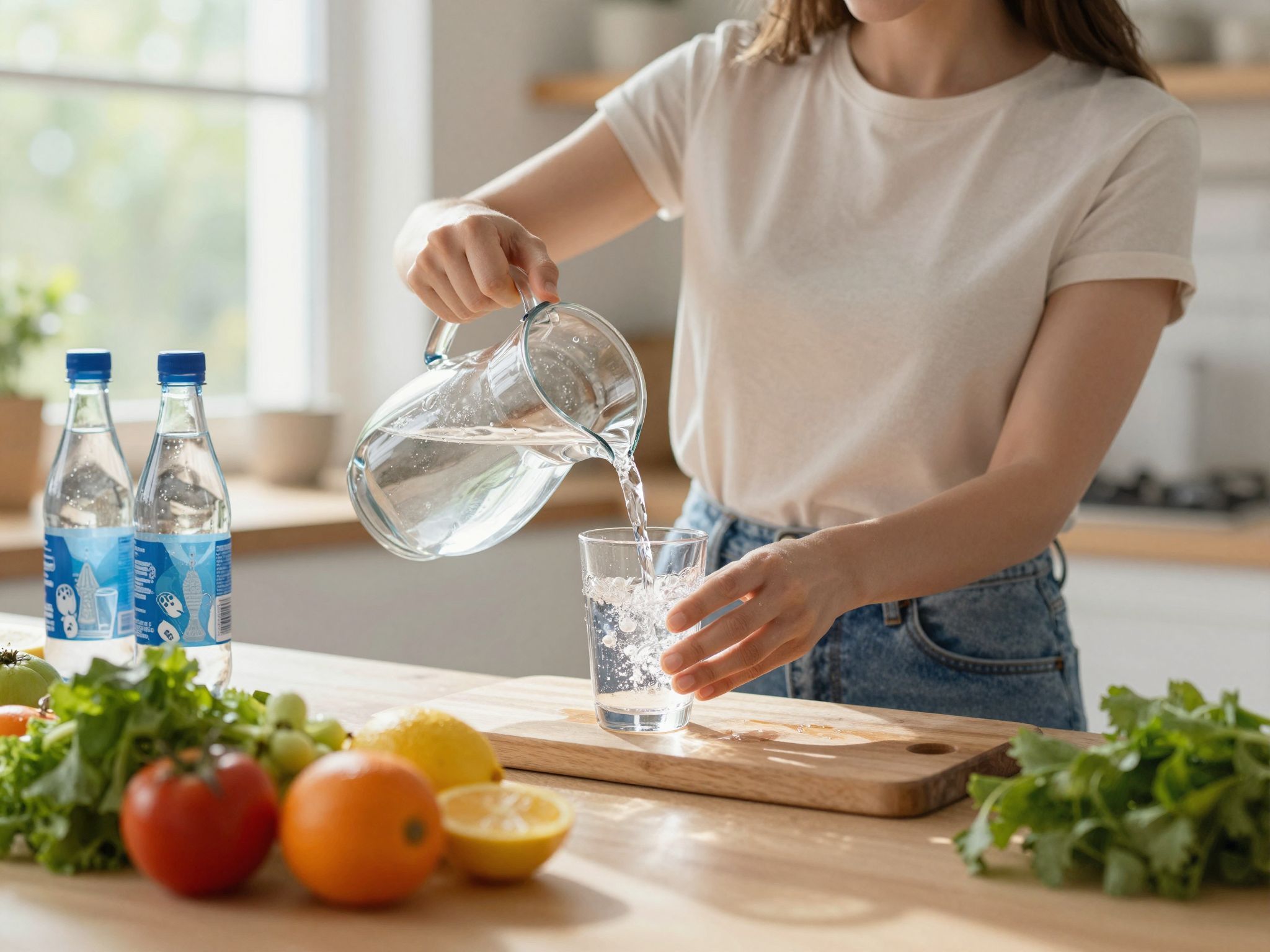 A szűrt víz megtartja a jót, eltávolítja a károsat.