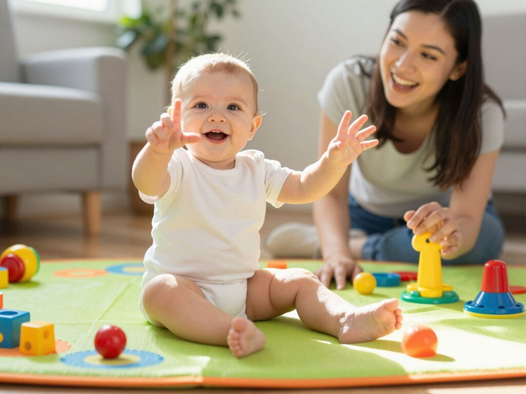 A mutogatás jelentősége: Mikortól és miért csinálja ezt a baba?