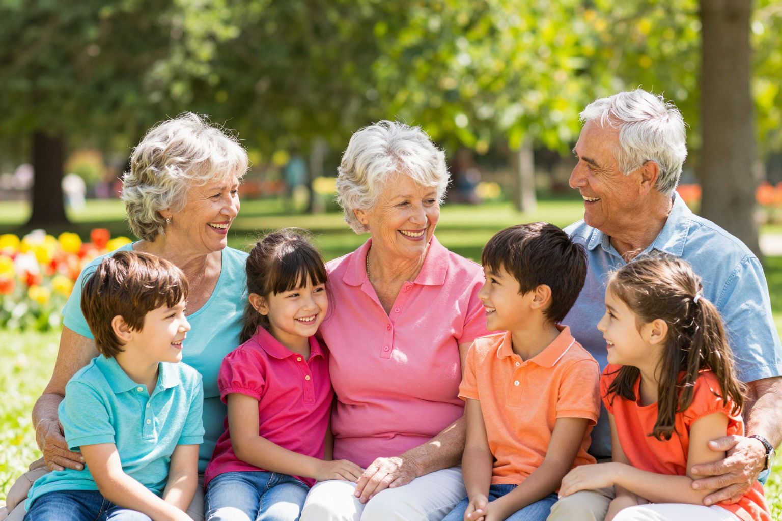 A nagyszülők génjei befolyásolják a gyermek hajszínét.