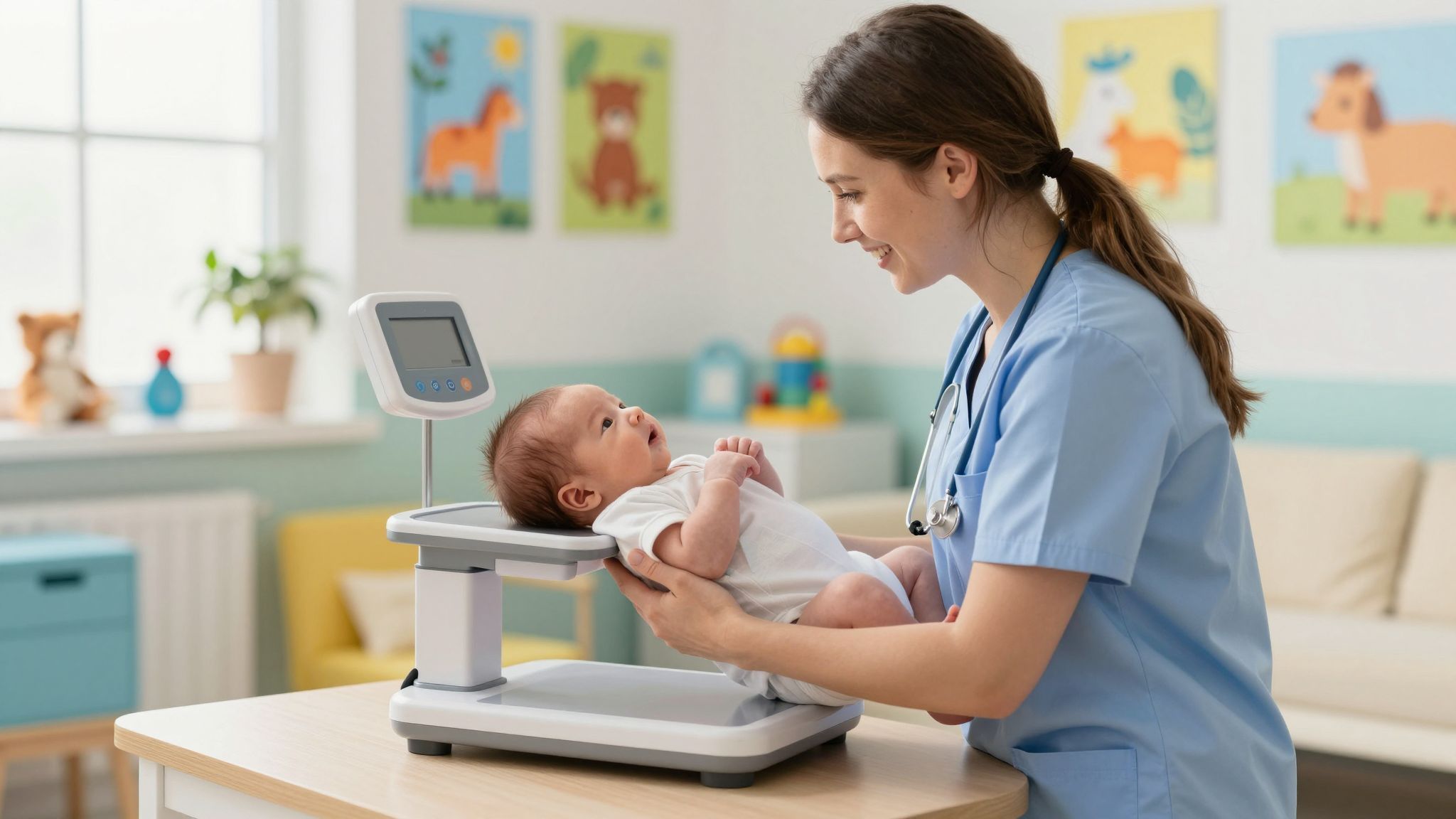 A növekedési görbék segítik a babák fejlődésének nyomon követését.