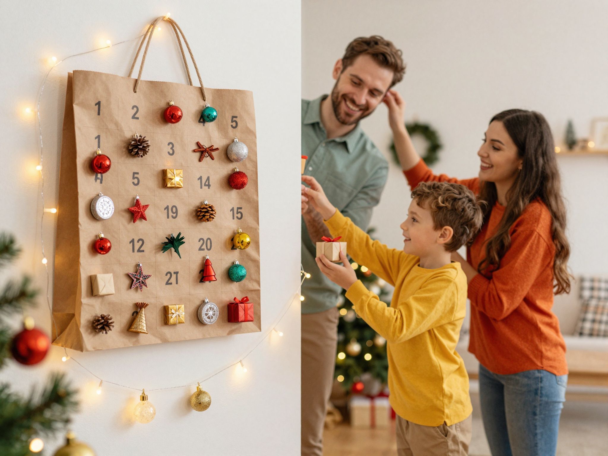 A papírzacskós adventi naptár újra divatos és egyedi!