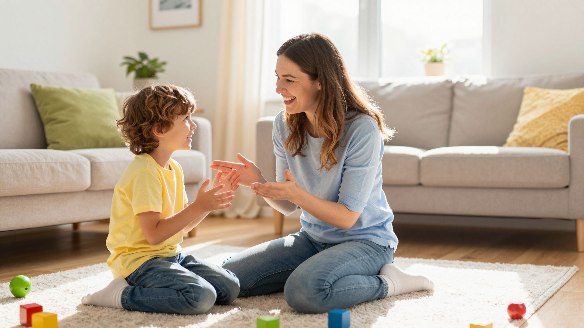 A példamutatás erősíti a bizalmat a gyerekekben.