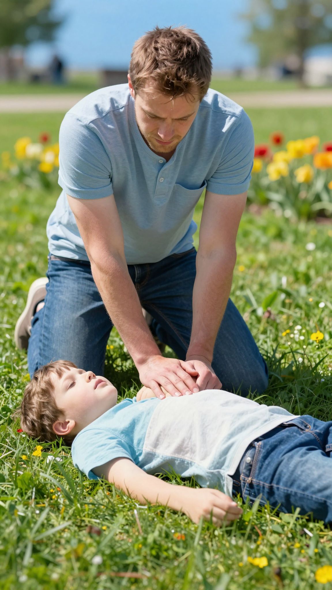 Mindig hívj mentőt, ha a gyermeked nem lélegzik!