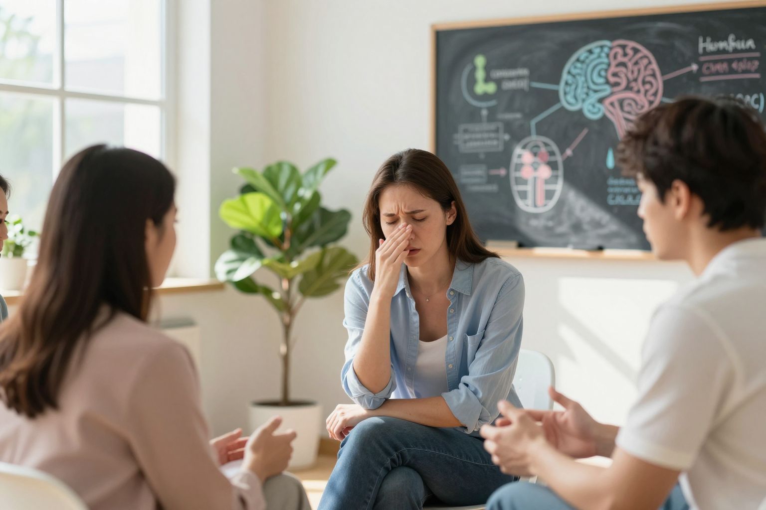 A stressz befolyásolja a menstruációs ciklus hormonális egyensúlyát.