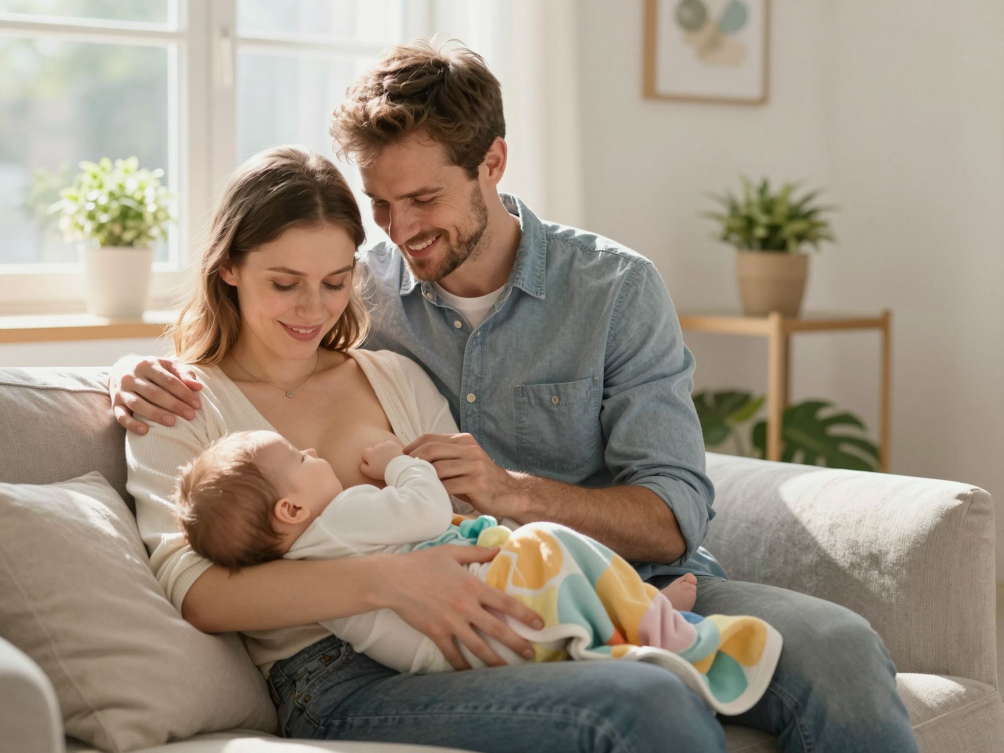 Apák is kérhetnek szaktanácsot a szoptatás során.