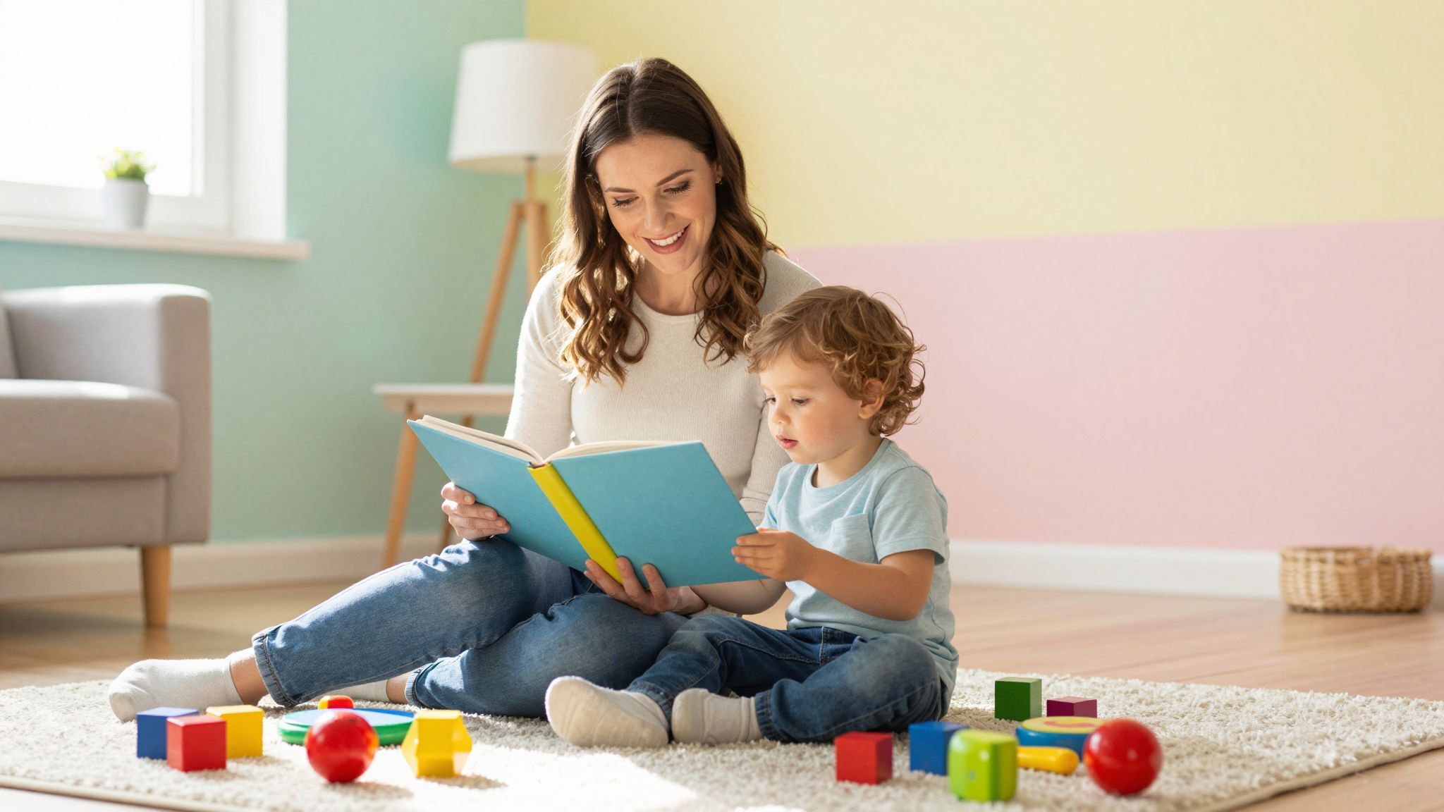 A szavak ösztönzik a gyermekek kognitív fejlődését.