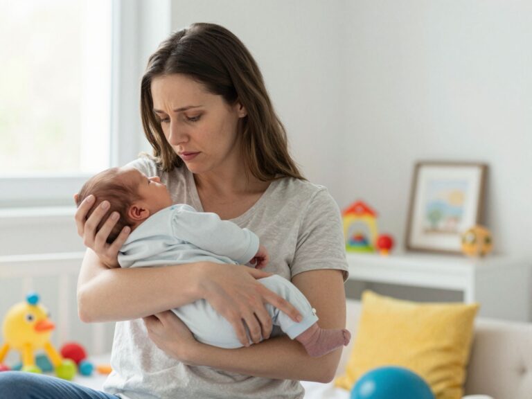 A szülés utáni szorongás tünetei: nem csak baby blues létezik