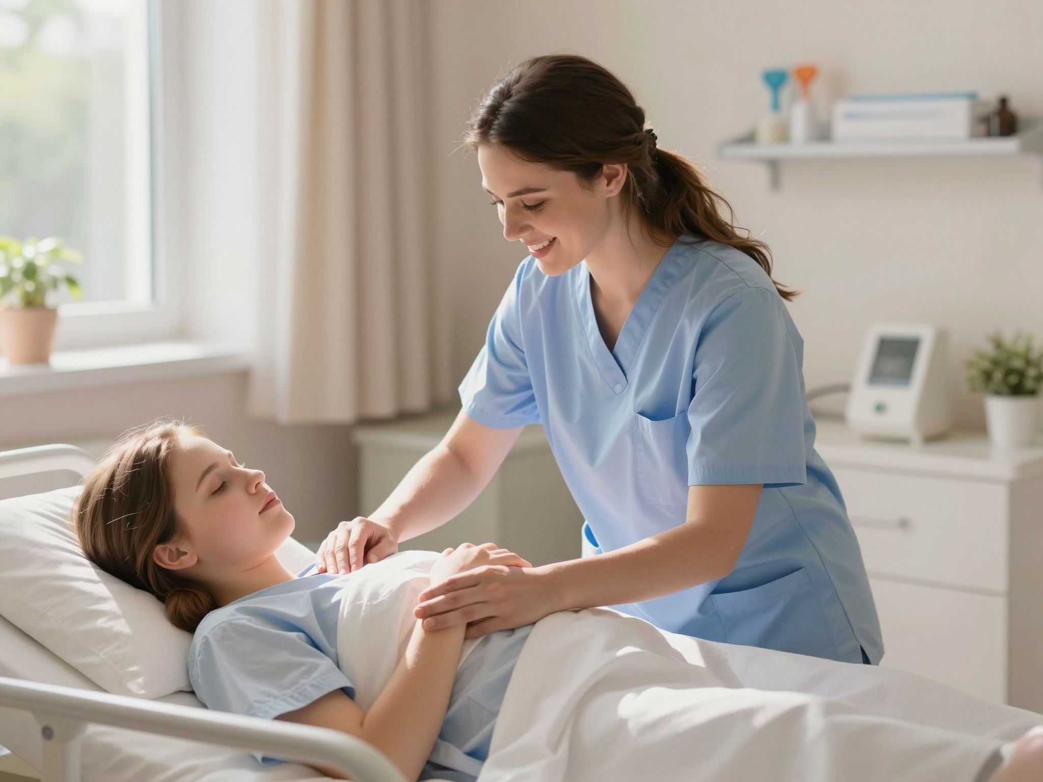 A szülésznők szerepe csökken, császármetszés arány nő.