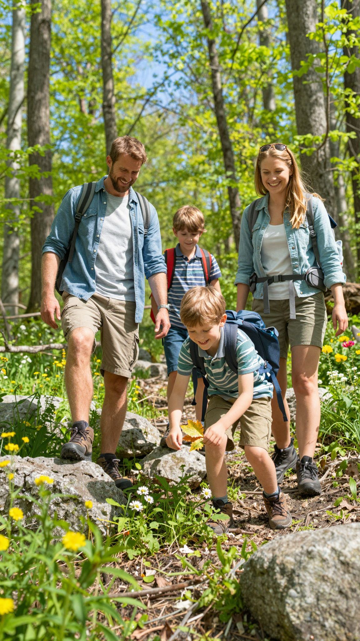 A természet erősít, élményeket és kötelékeket teremt.