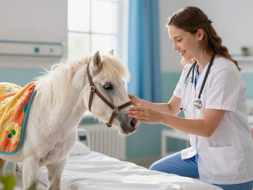 Állatasszisztált terápia: A minilovak csodálatos hatása a kórházban fekvő gyerekekre