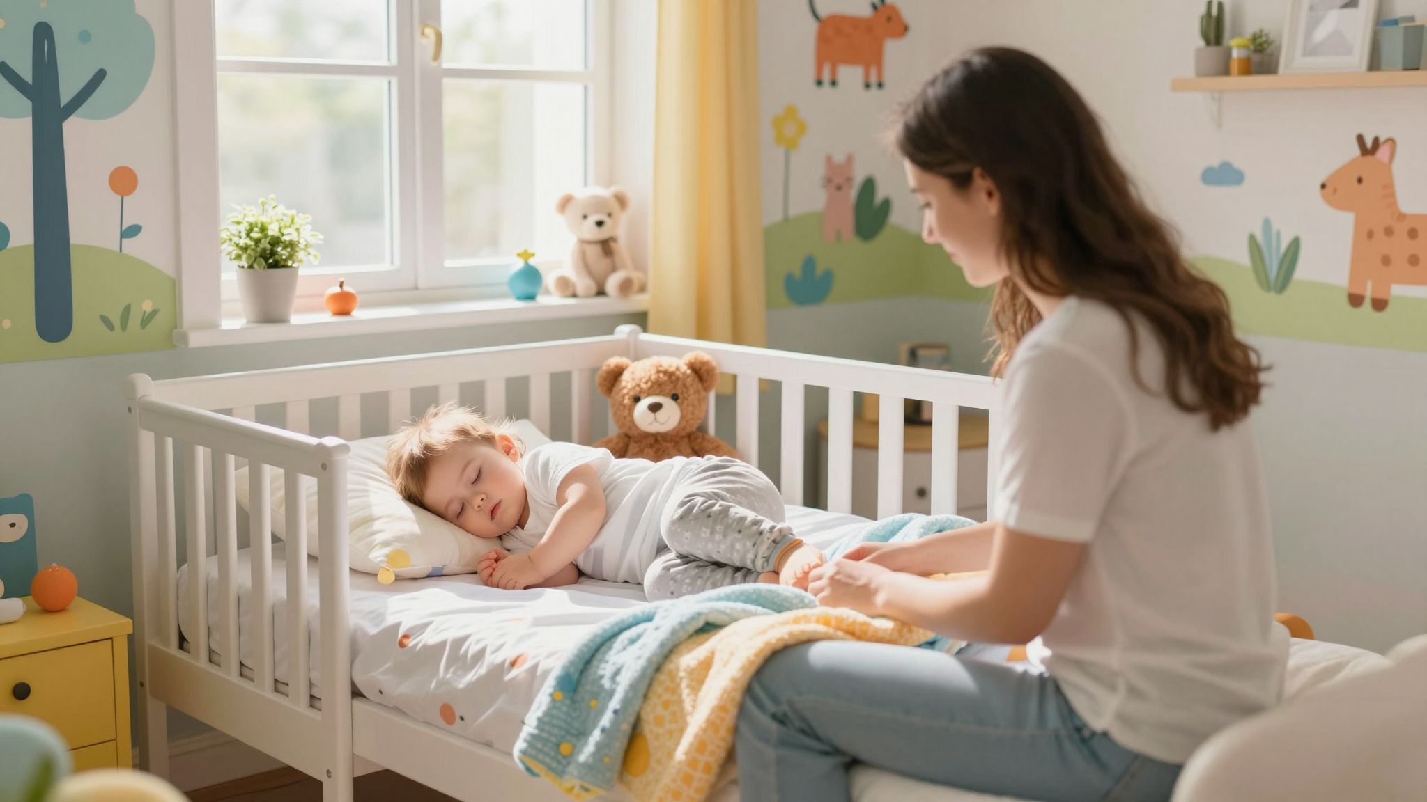 A két- és hároméveseknél az alvás fontos a fejlődéshez.