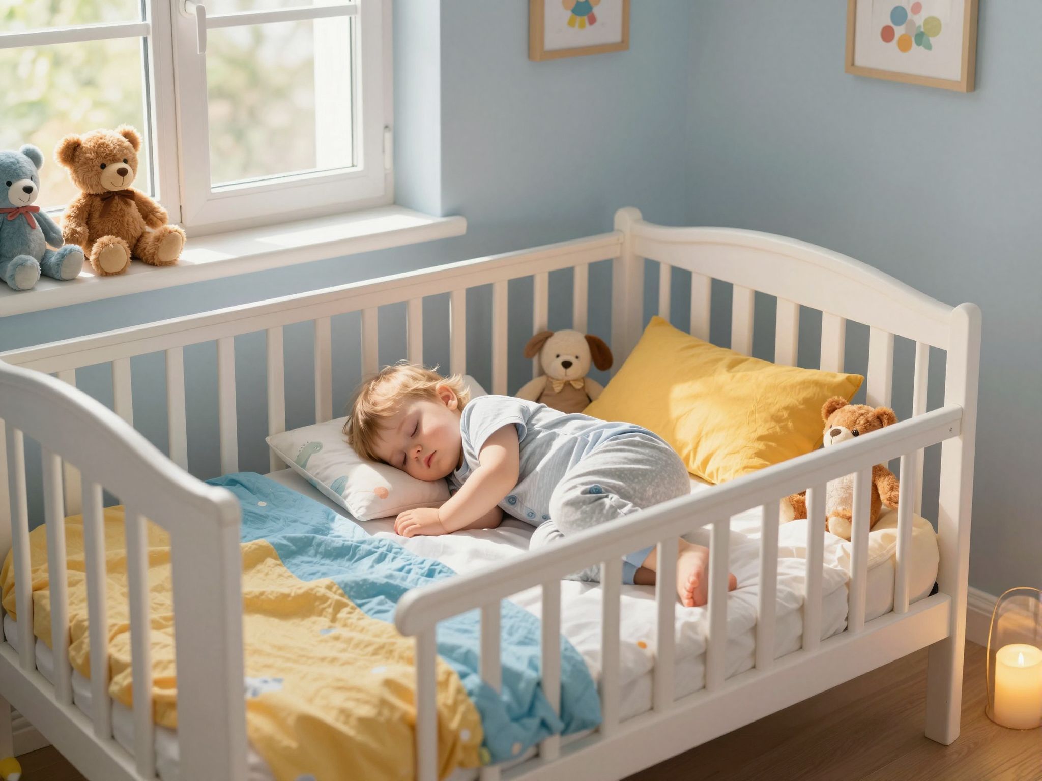 Az alvási regressziók gyakoriak 1-3 éves gyermekeknél.