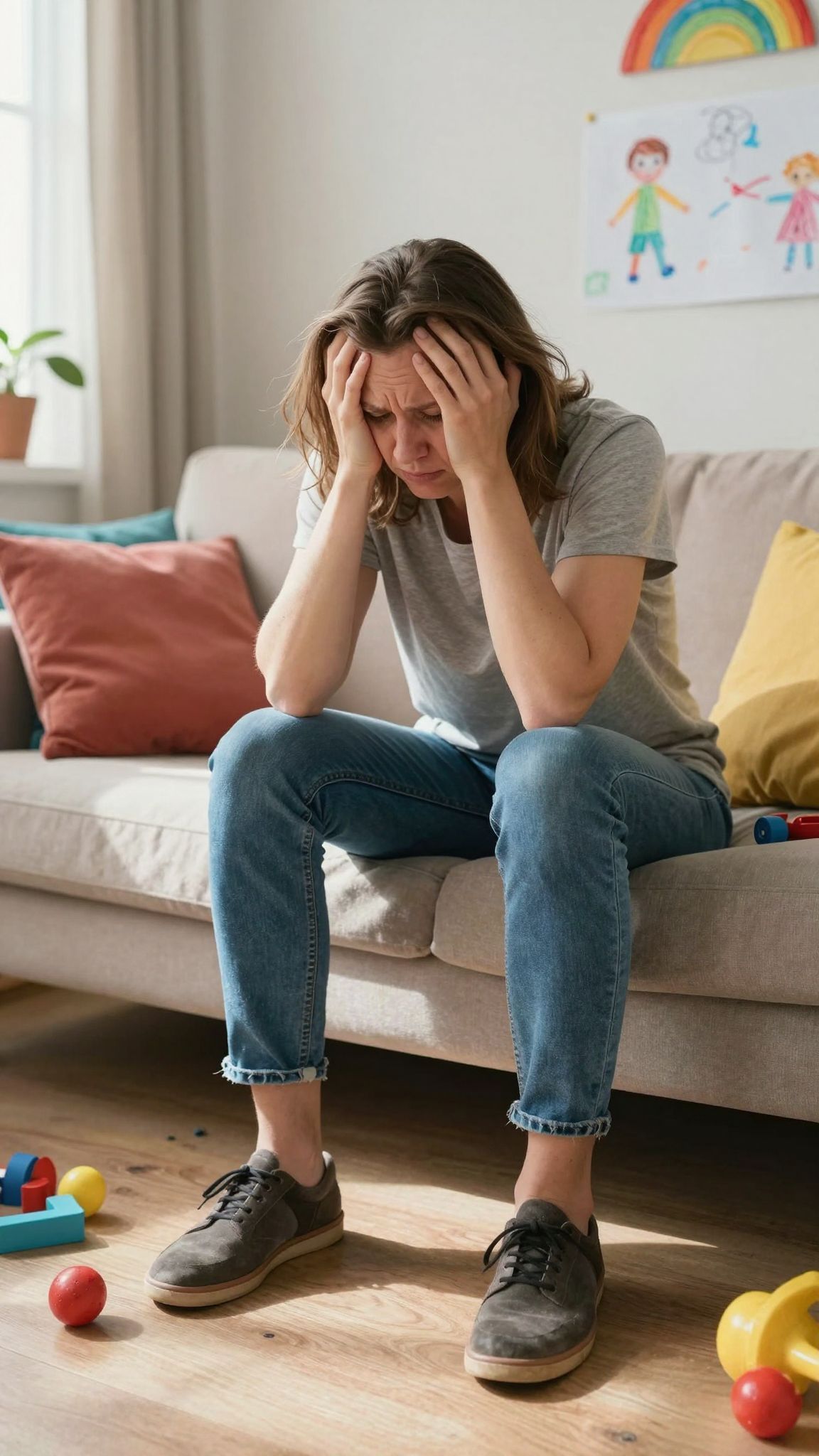 A dühkitörések gyakran a kimerültség jelei szülőknél.