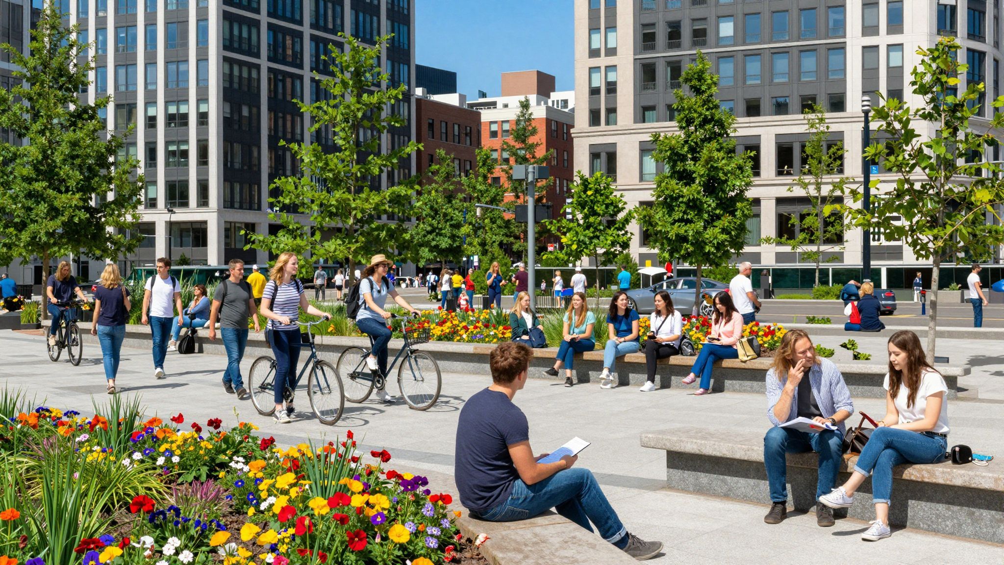 Az agglomerációk népességnövekedése pressziót gyakorol az infrastruktúrára.