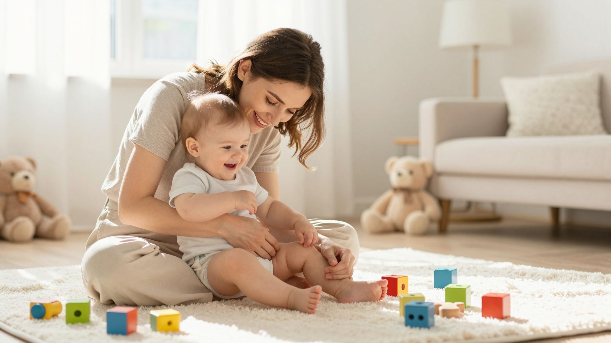 Az érzékszervi stimuláció serkenti az agy fejlődését.