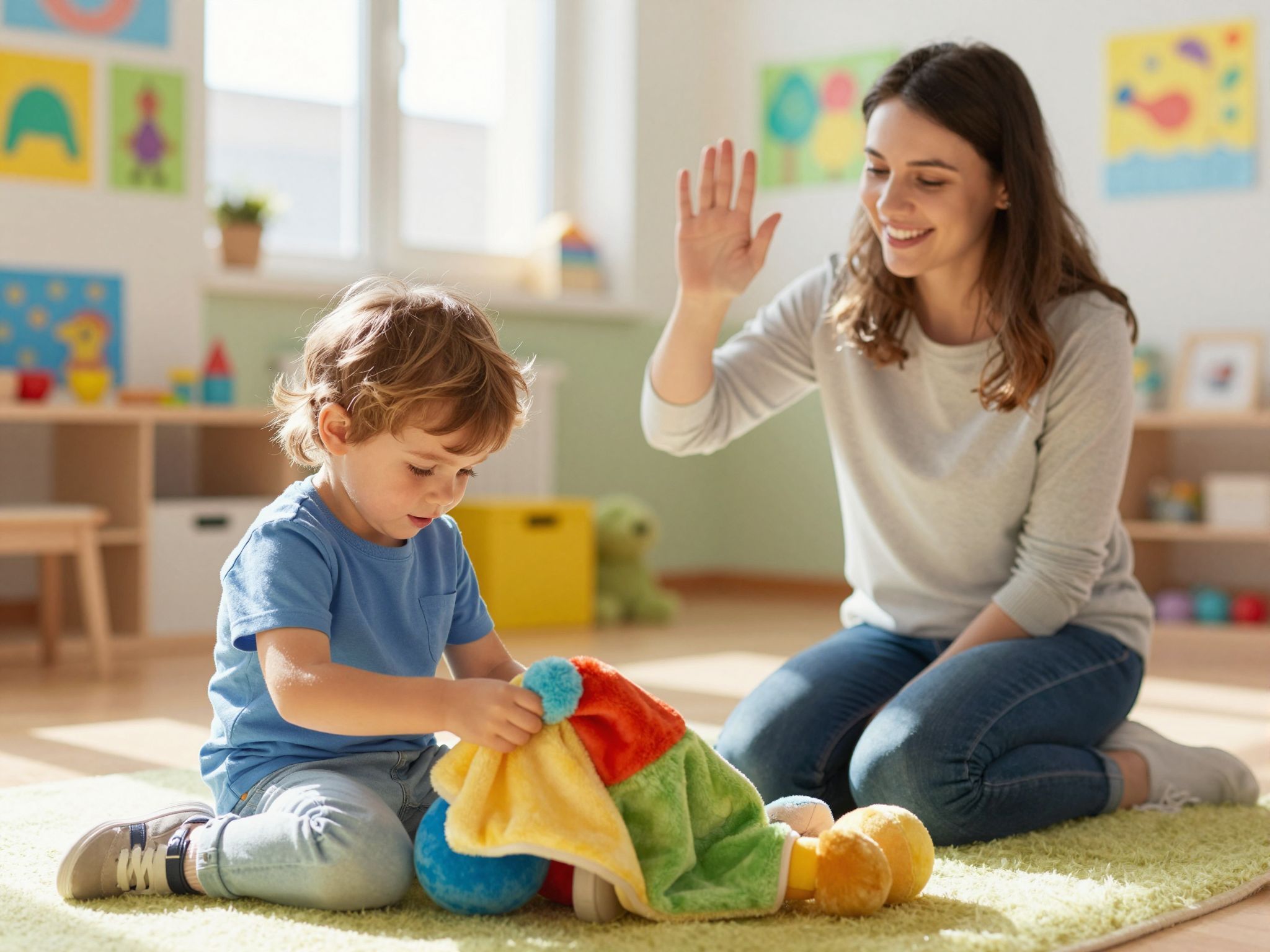 Az átmeneti tárgyak biztonságérzetet nyújtanak a gyerekeknek.