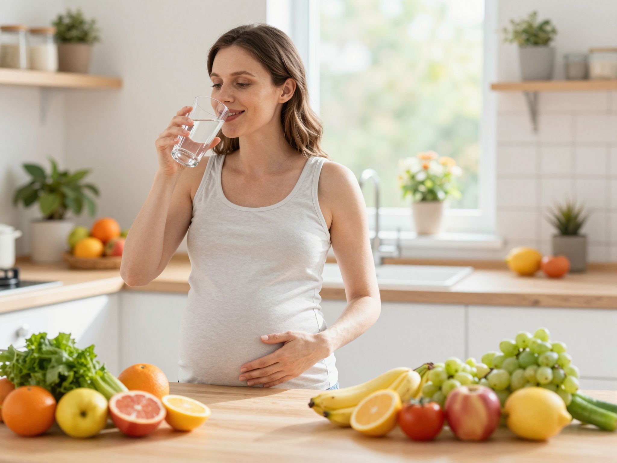 A megfelelő elektrolitbevitel segíti a magzat fejlődését.