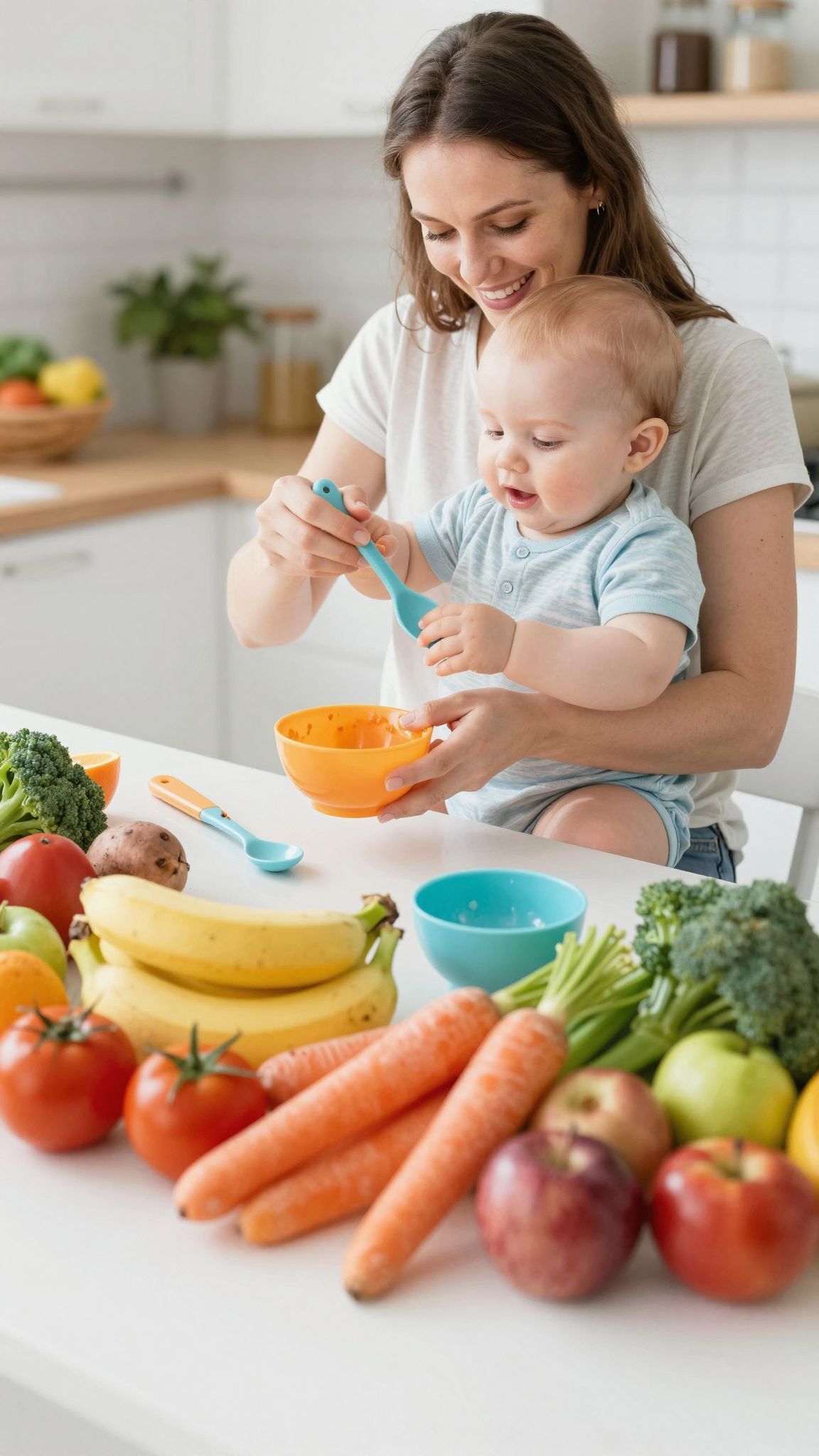Válassz színes, friss zöldségeket és gyümölcsöket!