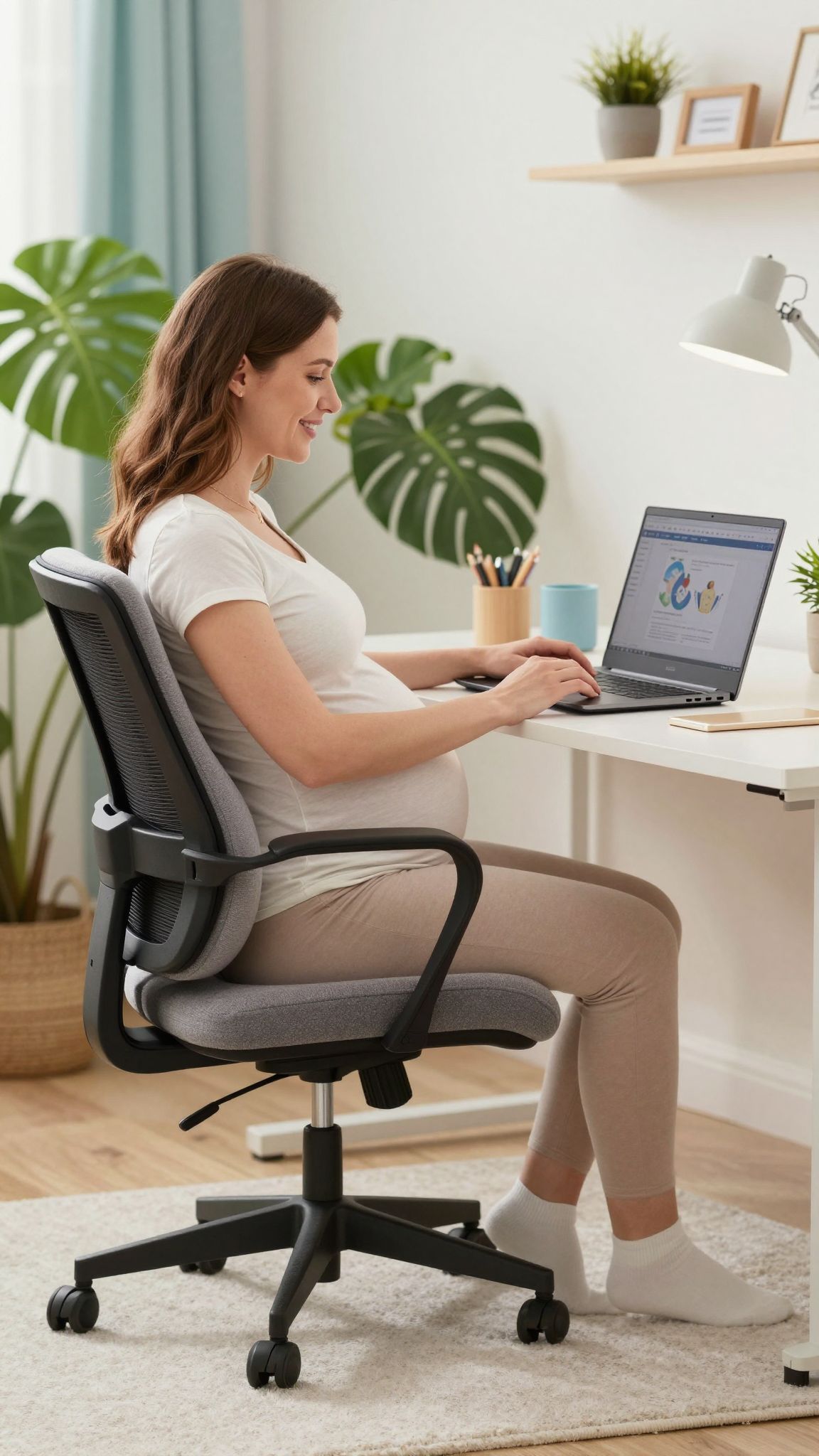 Az ergonómia segít csökkenteni a várandós nők discomfortját.