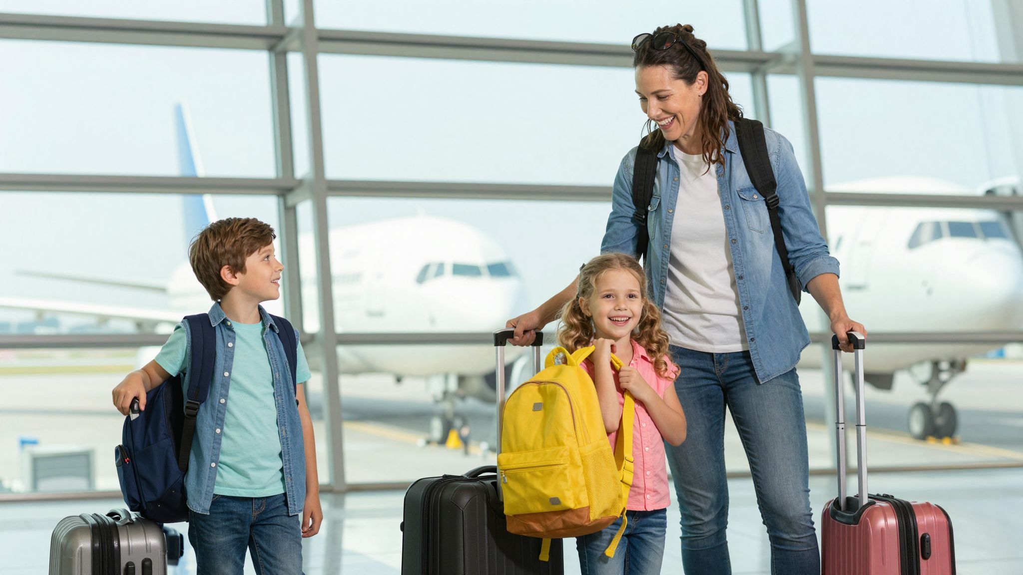 Az érkezés rituáléja segít a gyerekek megnyugtatásában.