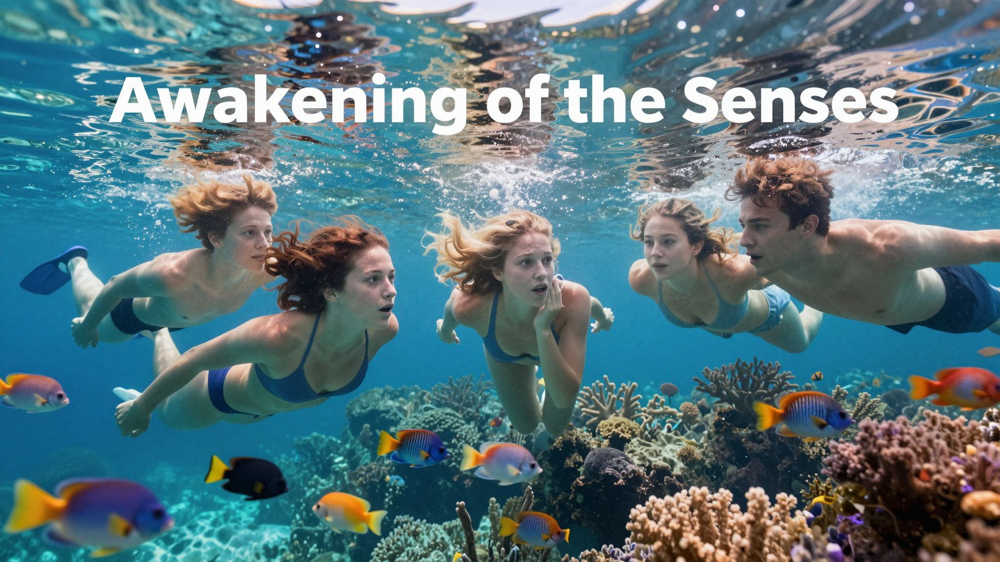 A magzat víz alatti világa stimulálja az érzékeket.