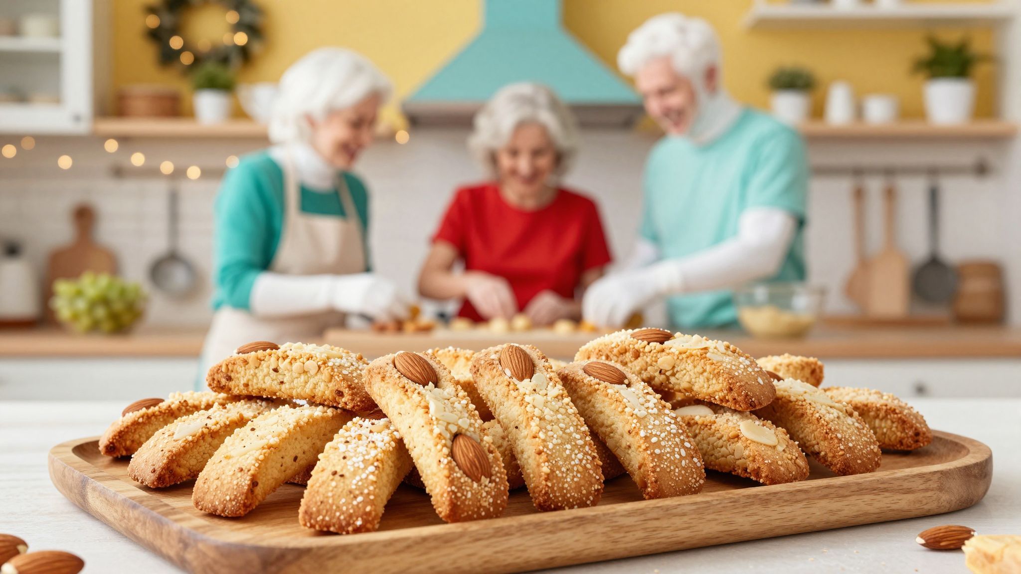 A cantuccini tökéletes kísérője az eszpresszónak.