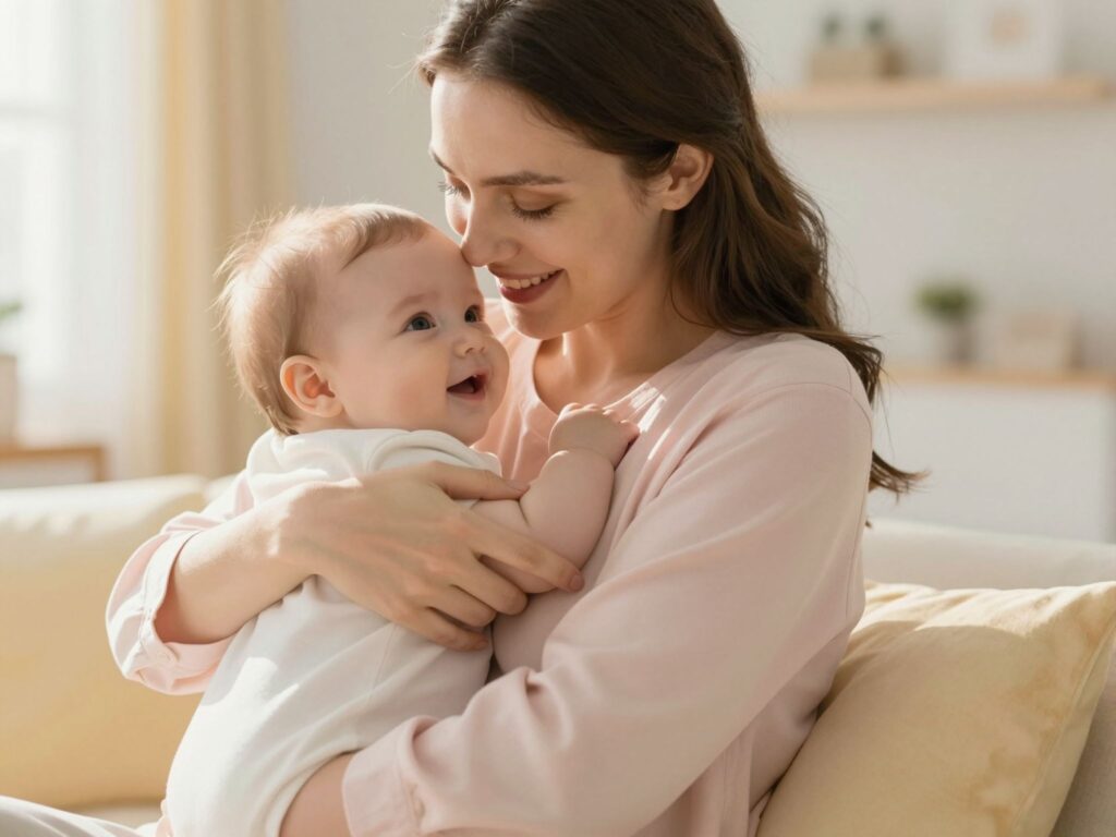 Az ölelés ereje: miért fontos a testi kontaktus a baba és az anya számára is?