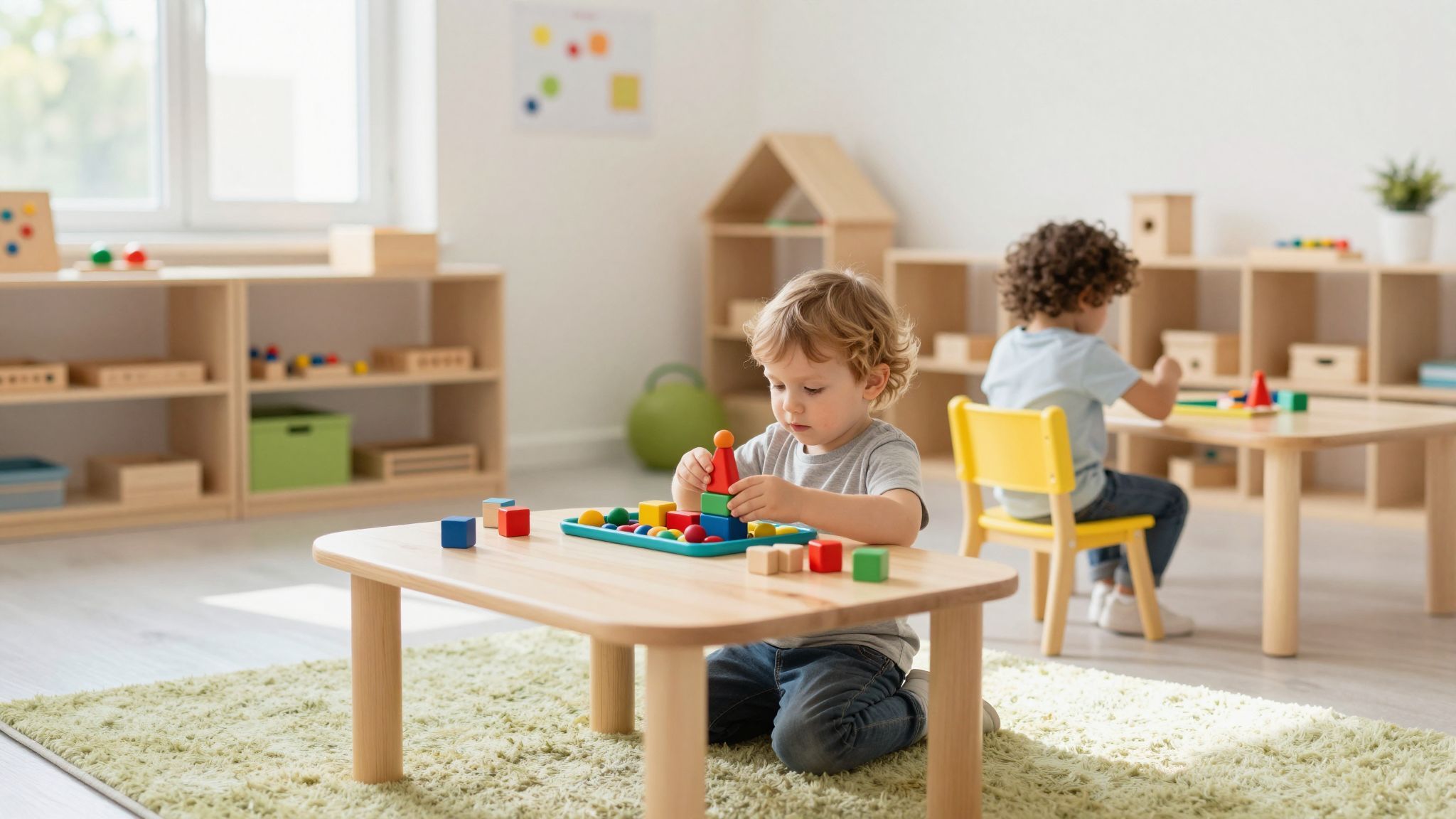 Az önállóságot támogató játékok serkentik a fejlődést.