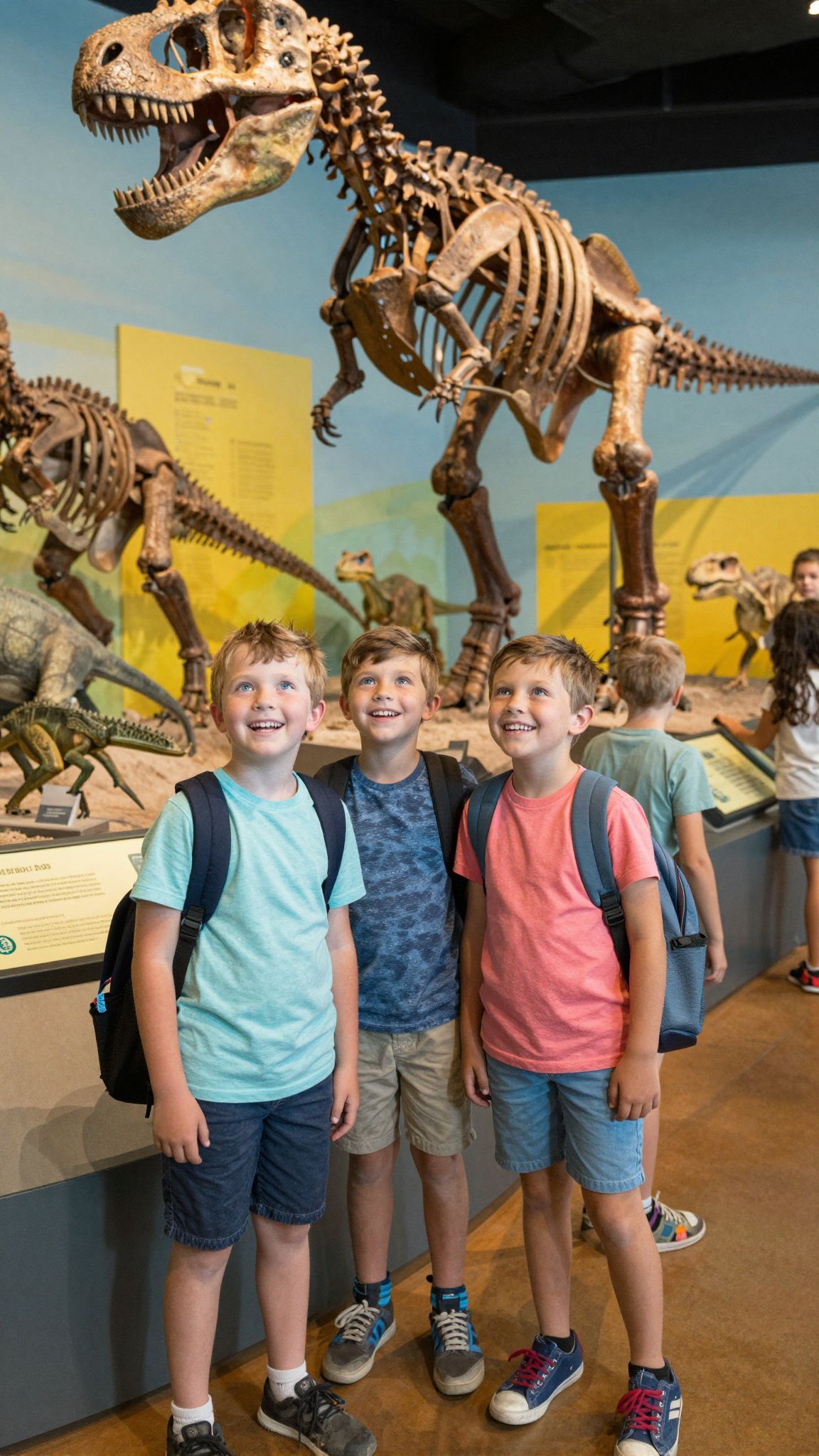 A dinók iránti szenvedély növeli a gyerekek önbizalmát.