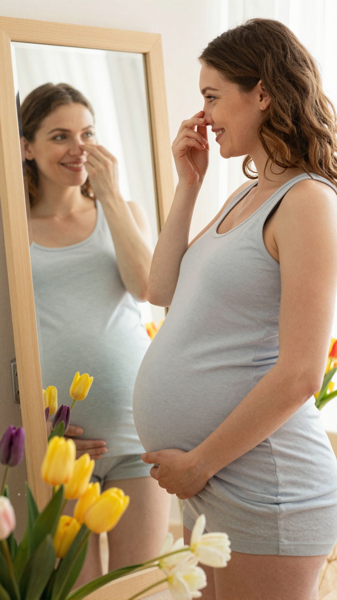 A terhesség alatt a test elfogadása kulcsfontosságú.