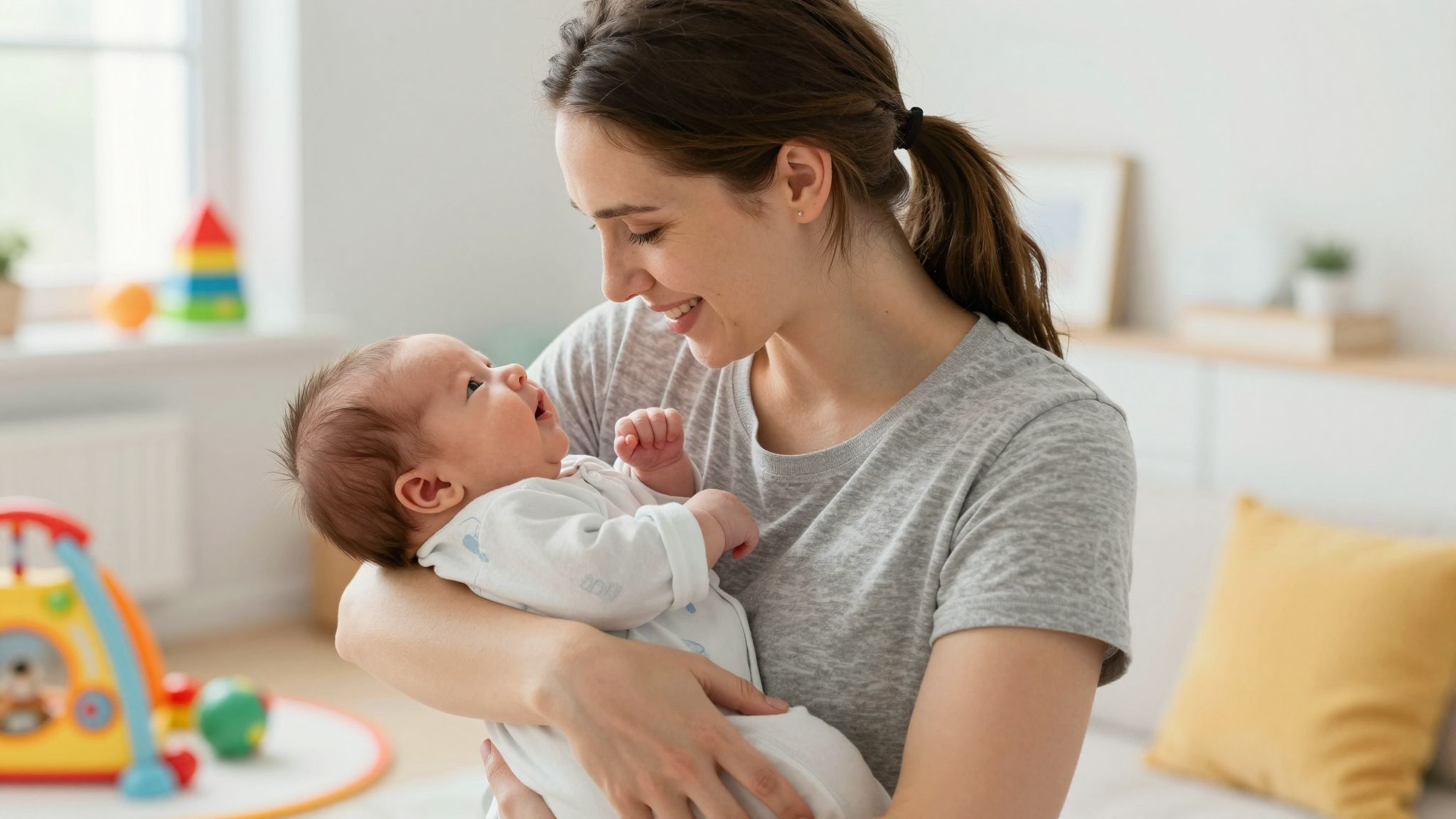 Az RSV vírus különösen veszélyes az újszülöttekre nézve.