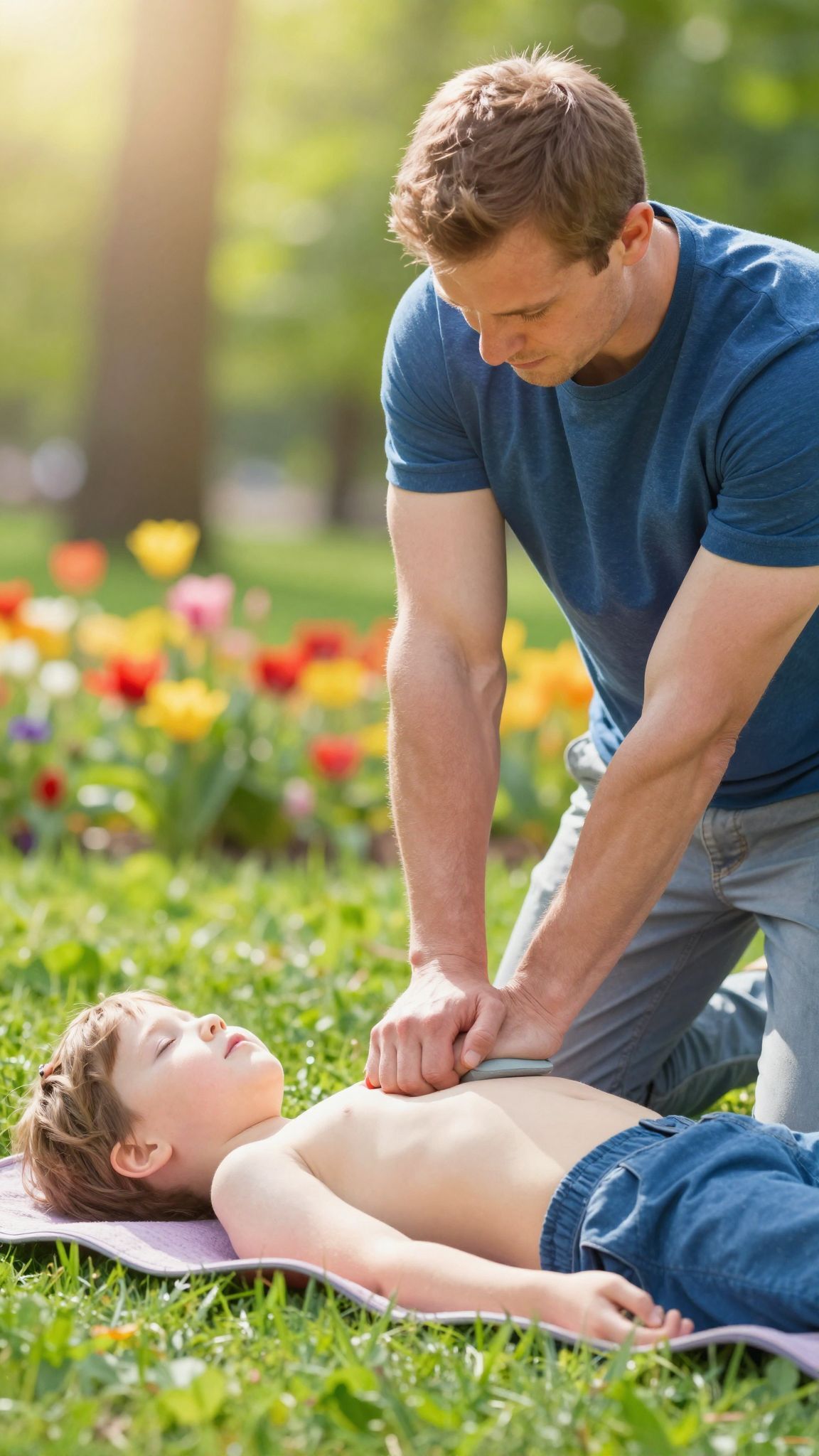 A helyes légzés biztosítása életmentő lehet gyermekeknél.