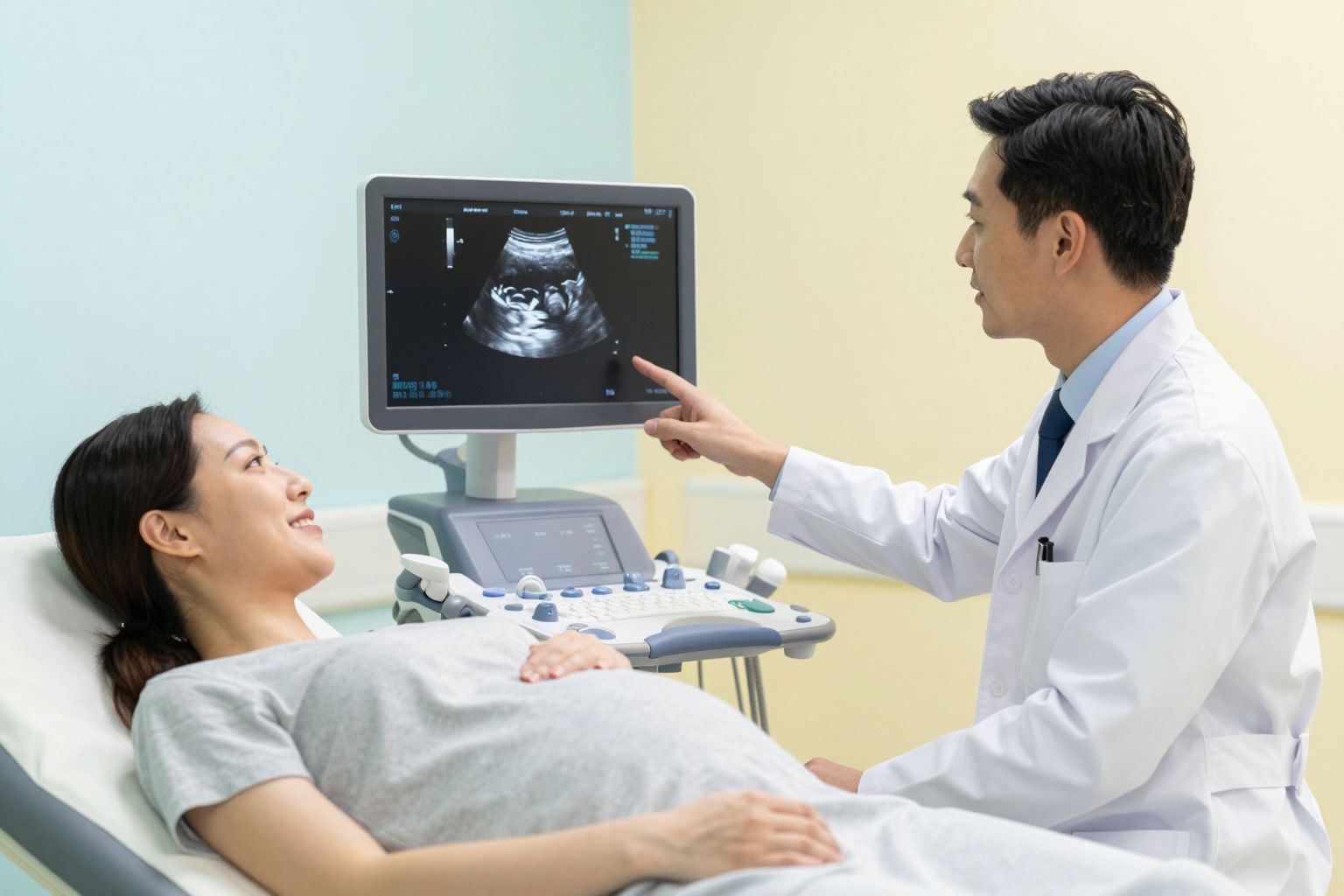 Ultrahang segít a méhlepény meszesedésének nyomon követésében.