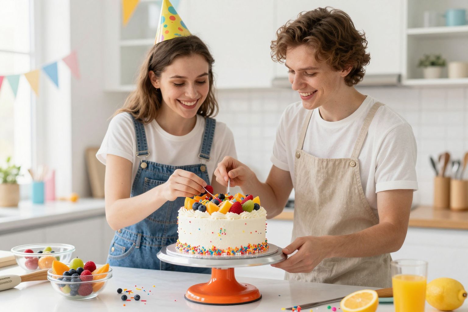 Dekorációval könnyedén elterelheted a figyelmet a hibákról.