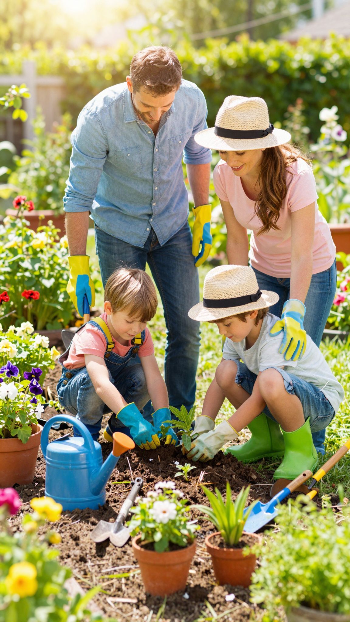 A kerti szerszámok biztonságos tárolása elengedhetetlen a balesetek elkerüléséhez.