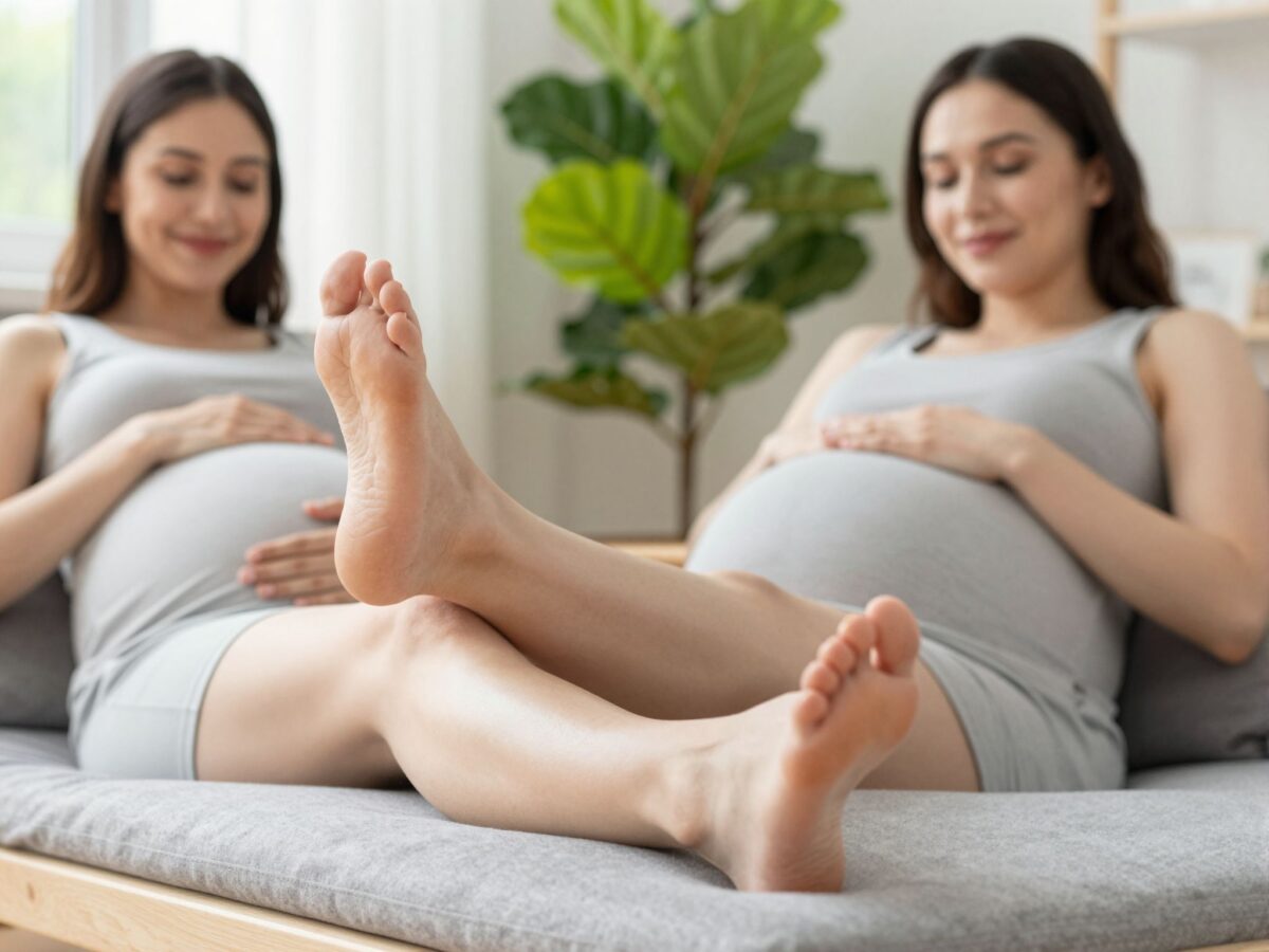 Duzzadt lábak és bokák terhesség alatt: természetes jelenség vagy orvosi eset?