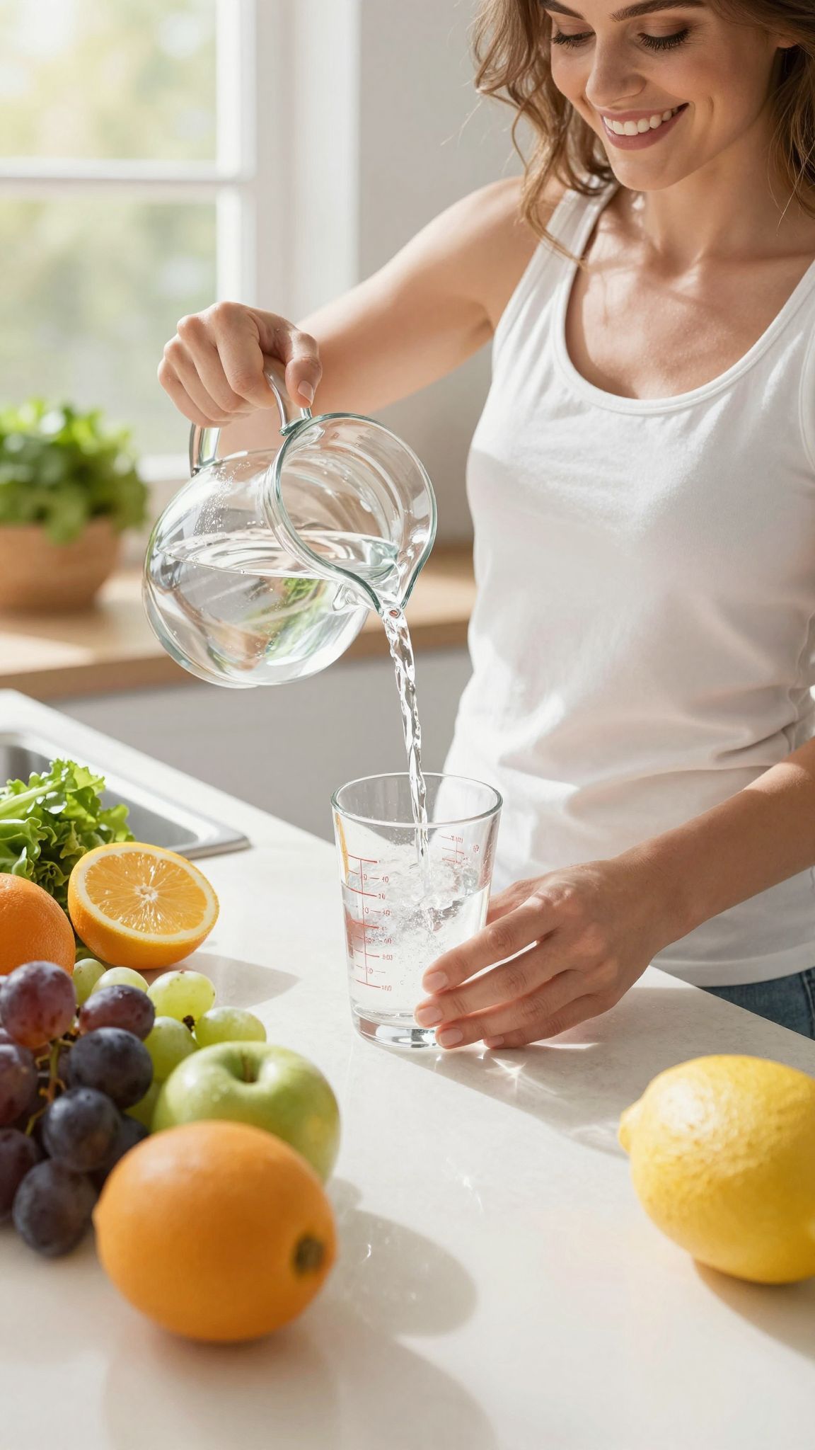 A megfelelő vízfogyasztás támogatja az emésztést és a súlyt.