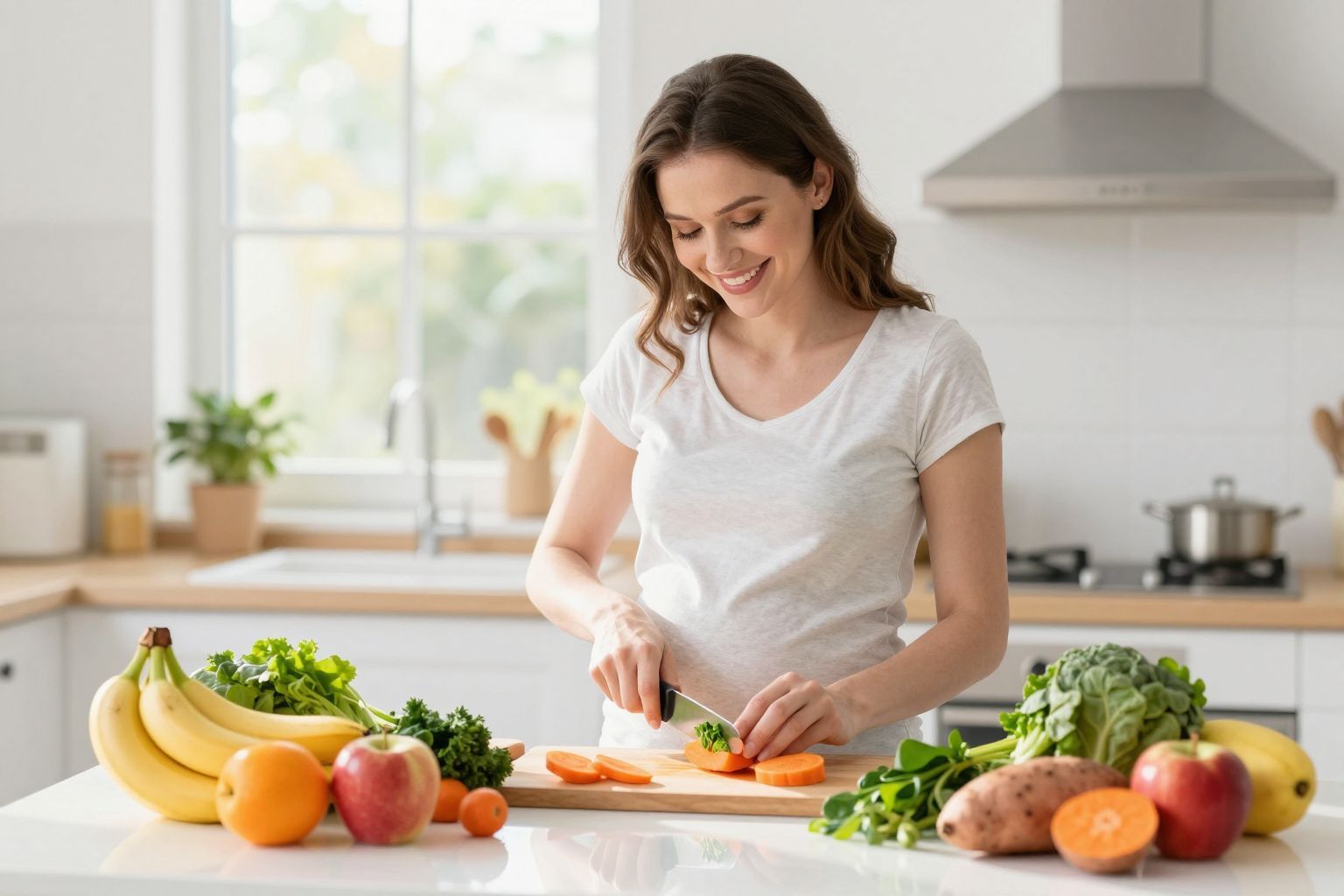 A terhesség alatt változatos étrend segíti a baba ízlését.