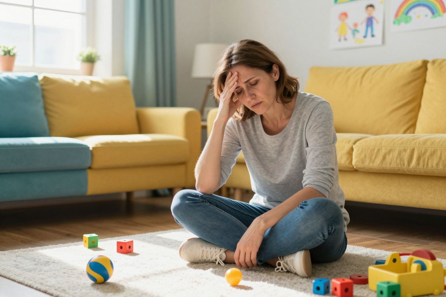 A stressz fizikai tüneteket okozhat a szülőknél.
