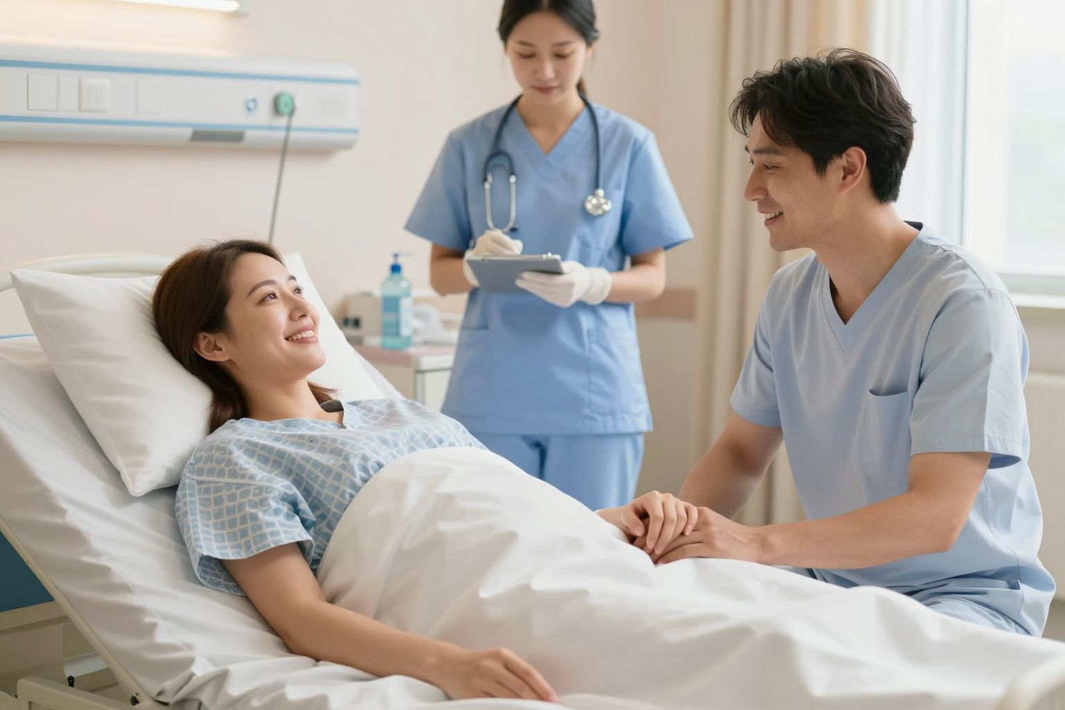 A császármetszés utáni felépülés gyakran lassabb lehet.