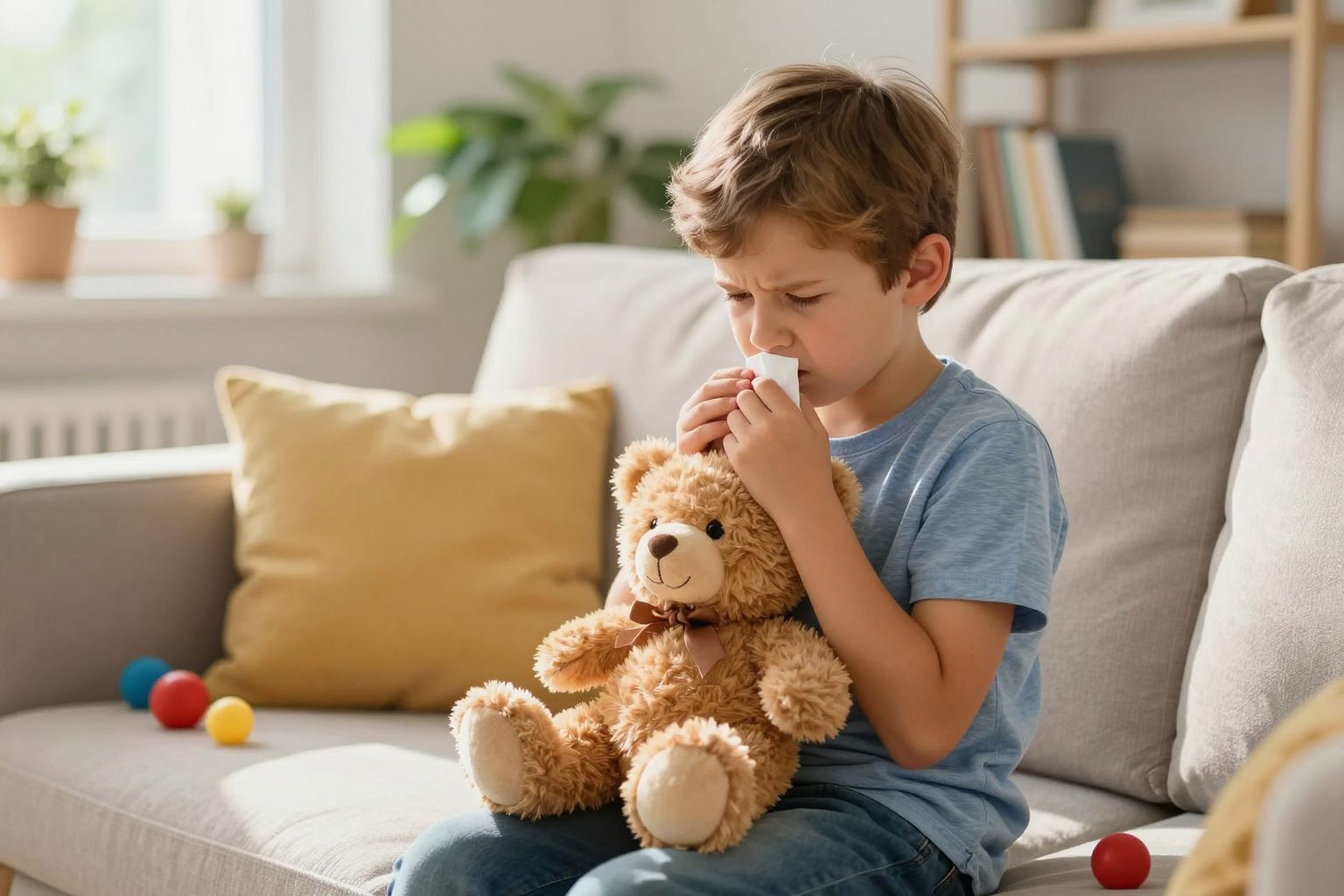 Az orr- és arcüreggyulladás gyakori gyermekeknél, gyors segítség szükséges.