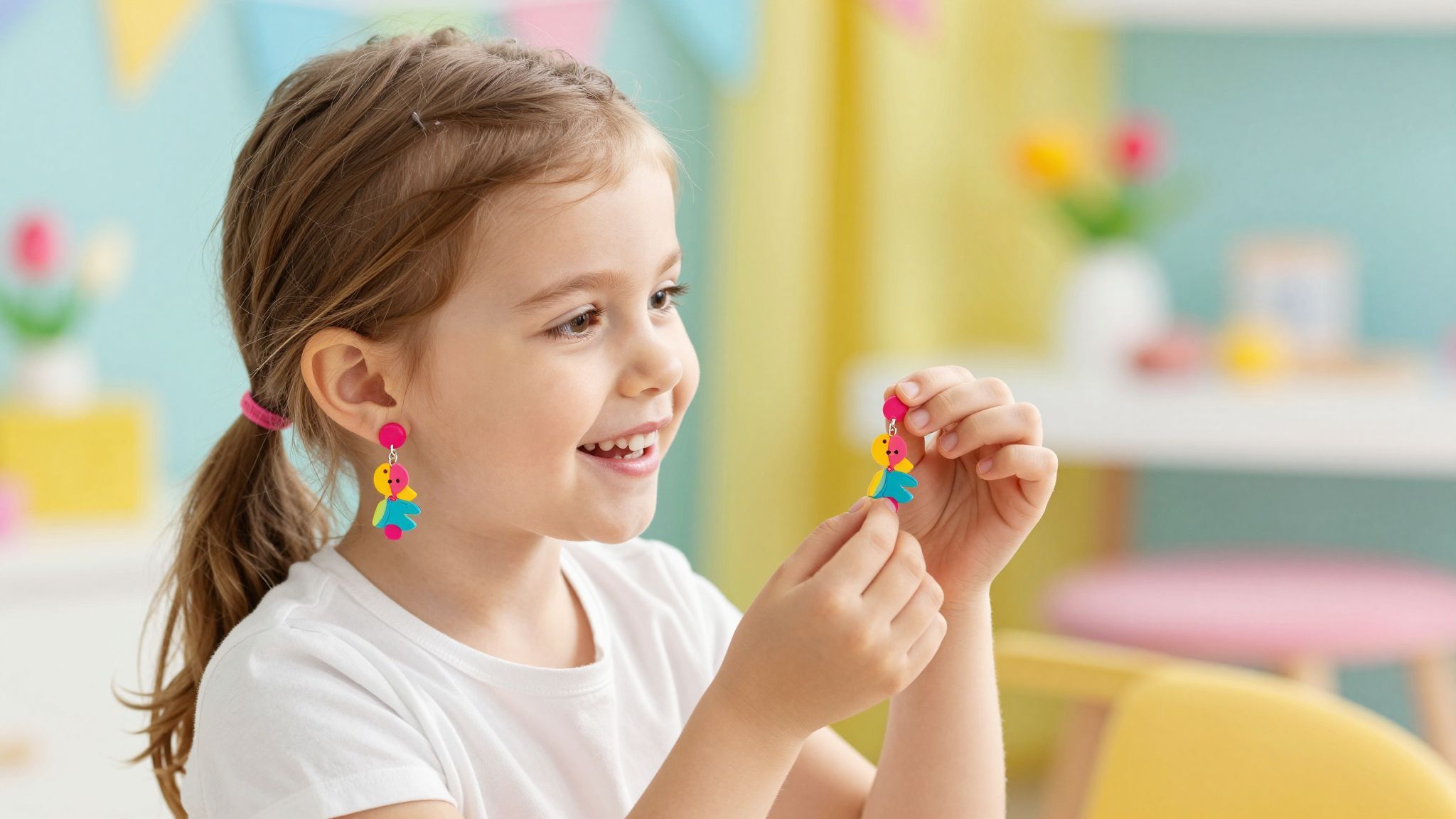 A fülbelövés nem okoz tartós fájdalmat a kislányoknak.